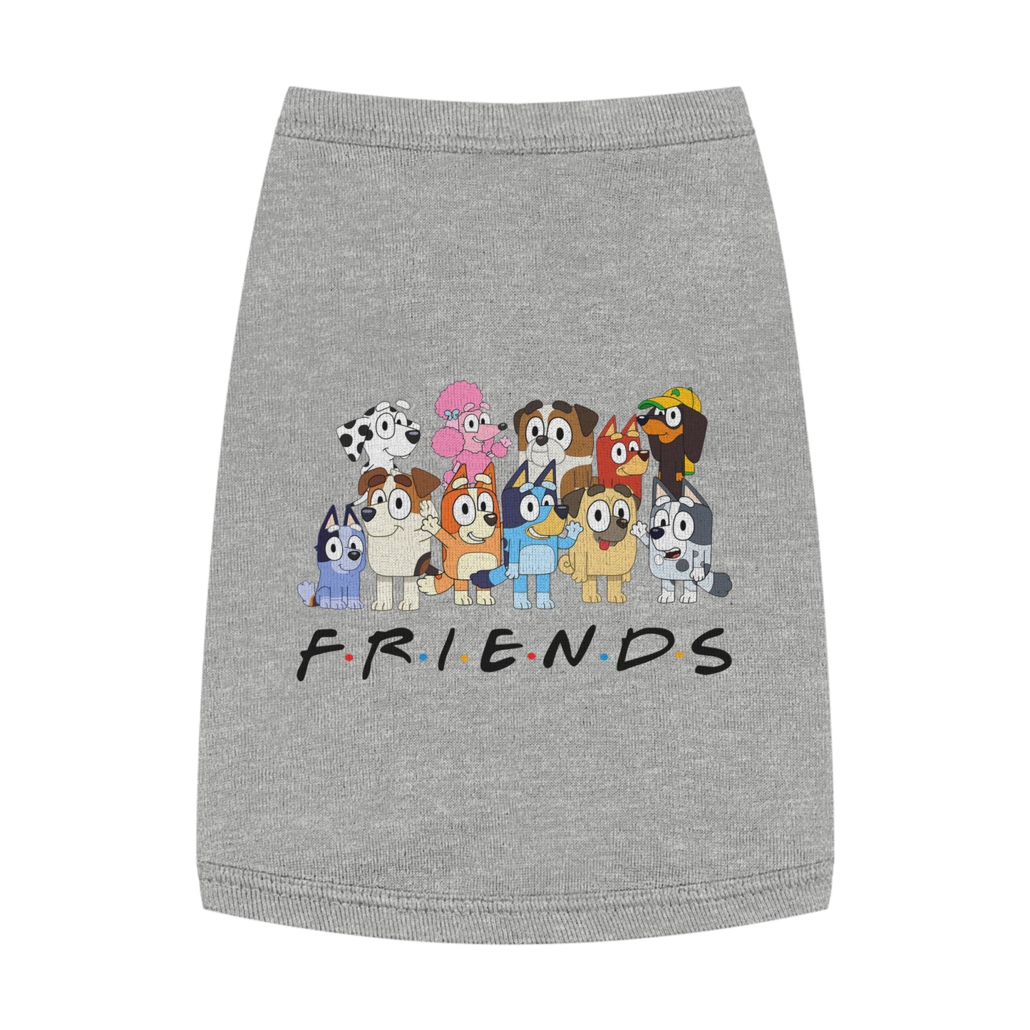 Princess Grace BLUEY Pet Tank Top Cozy Canine Friends Design for Dogs Ideal for Playdates & Everyday Wear
