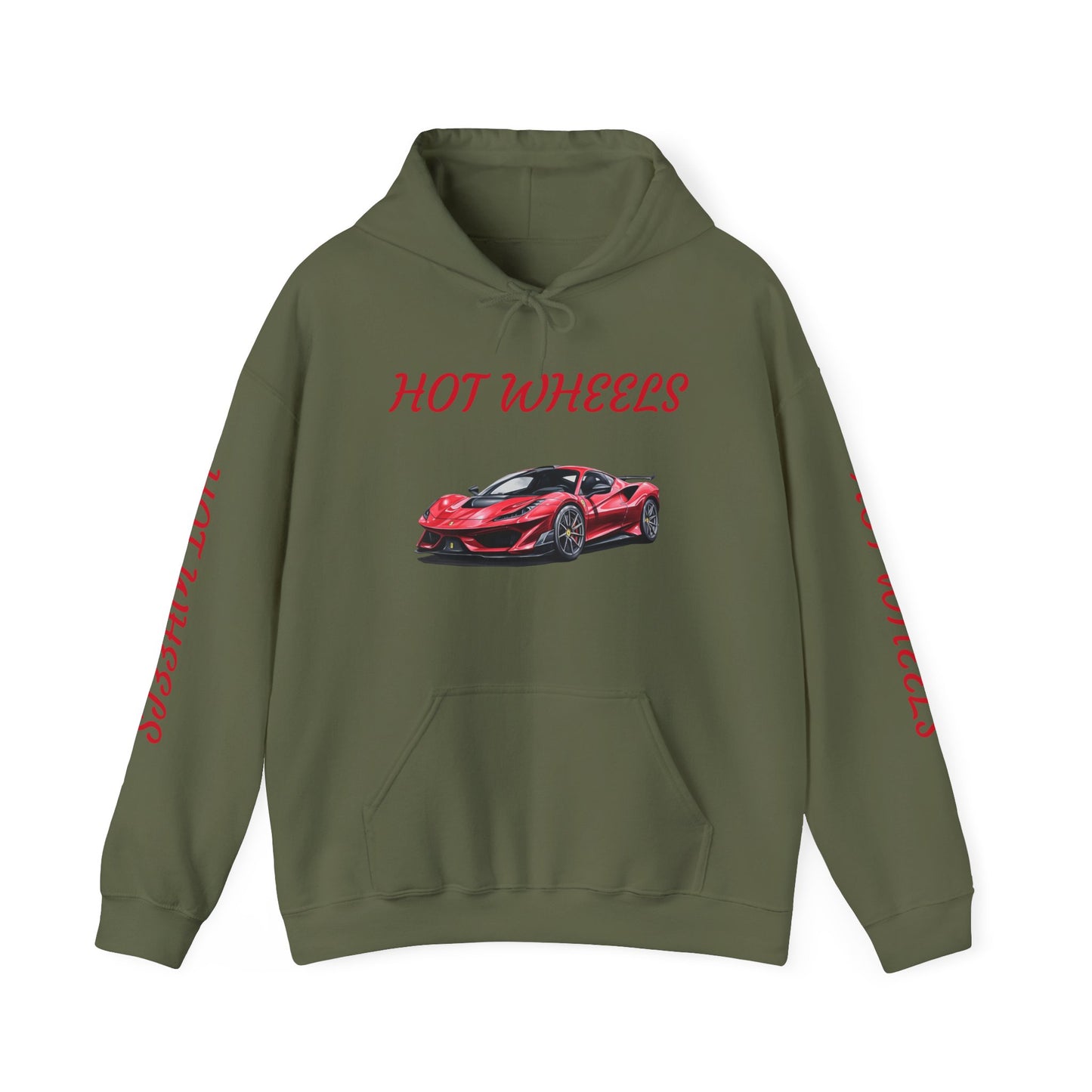 Princess Grace Hot Wheels Unisex Heavy Blend Hooded Sweatshirt Perfect for Car Enthusiasts and Collectors
