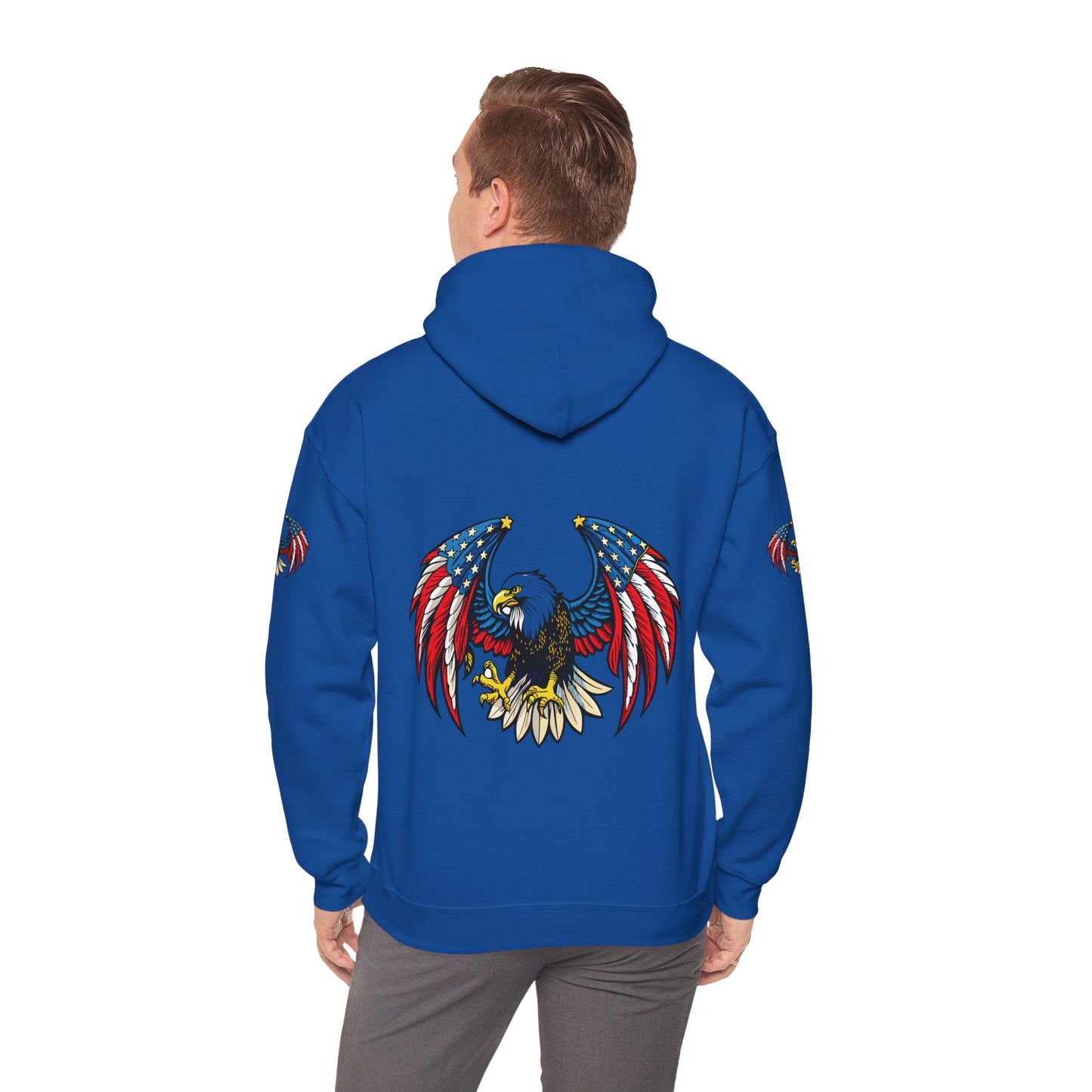 Princess Grace American Eagle Emblem Patriotic Unisex Hoodie