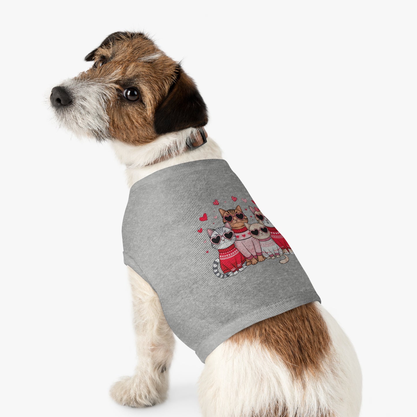 Princess Grace CUTE Adorable Cat Lovers Pet Tank Top Cute Heart Design for Stylish Pets