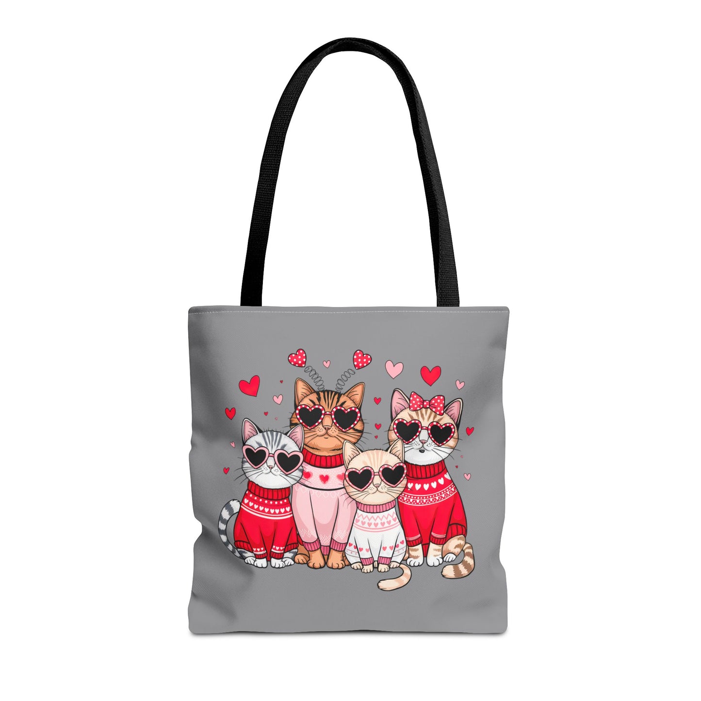 Princess Grace Cute Cat Lovers Tote Bag Perfect Gift for Pet Owners and Valentine's Day
