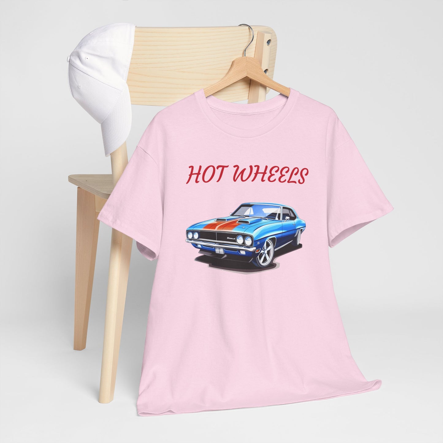 Princess Grace Hot Wheels Unisex Heavy Cotton Tee Classic Car Graphic Tee for Auto Enthusiasts