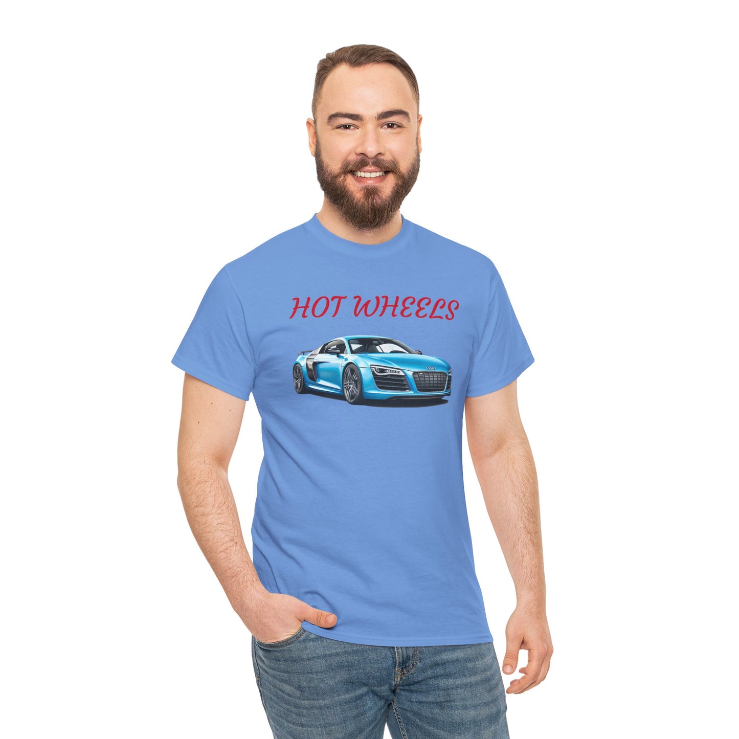 Princess Grace Hot Wheels Unisex Heavy Cotton Tee Classic Car Graphic Shirt