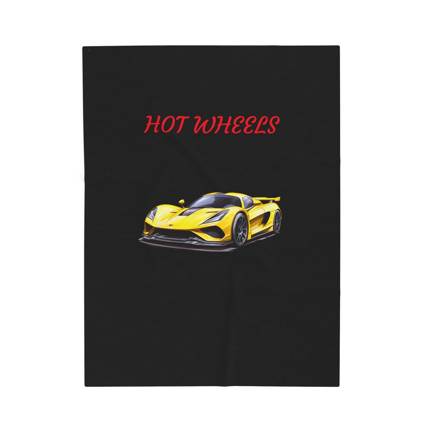 Princess Grace Hot Wheels Velveteen Plush Blanket Cozy Car Themed Throw for Kids and Car Enthusiasts