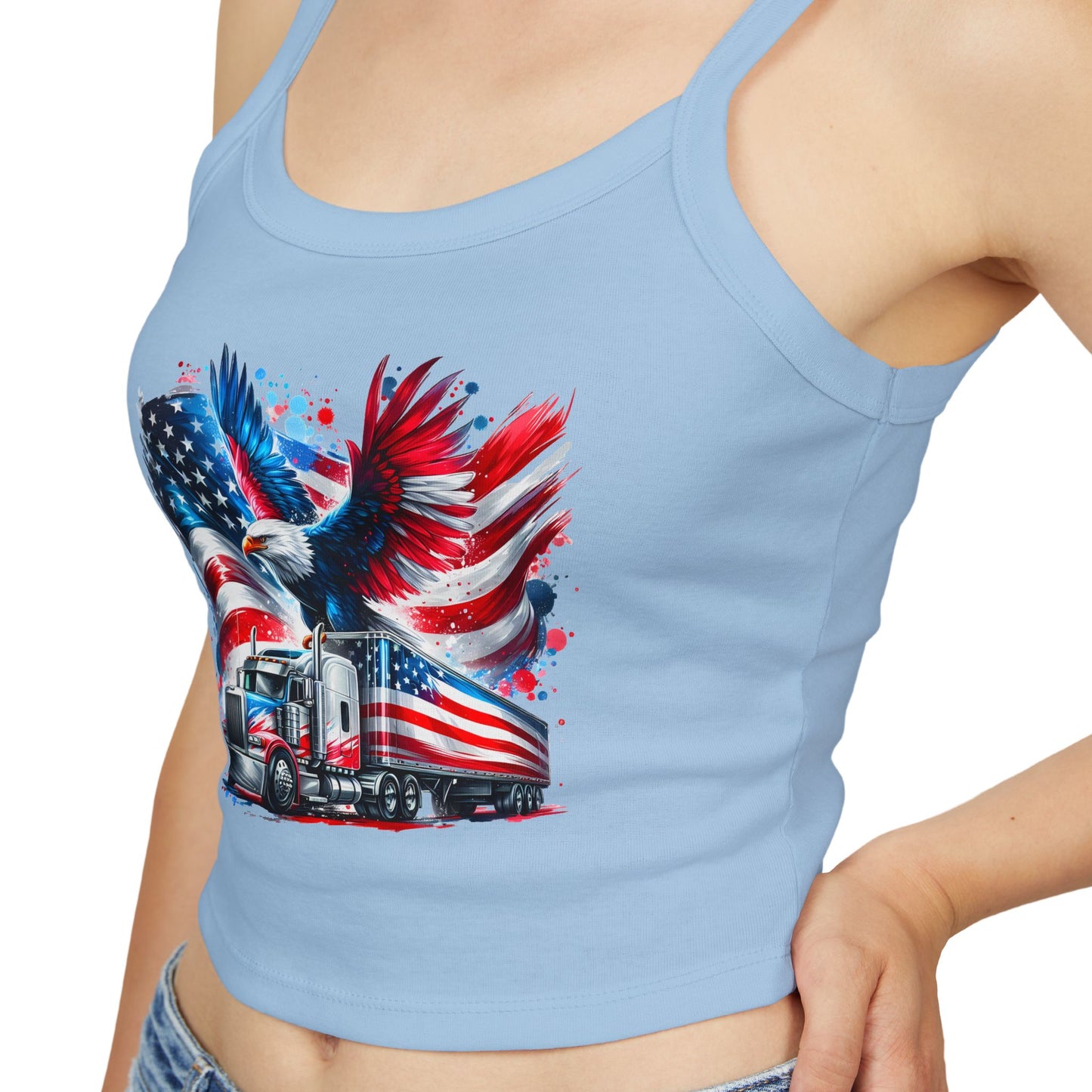 Princess Grace USA Truck Women's Spaghetti Strap Tank Top