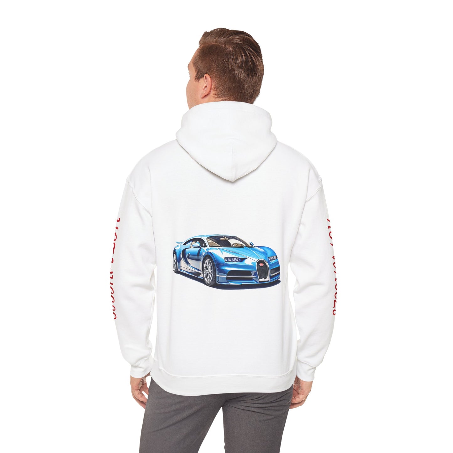 Princess Grace Hot Wheels Unisex Hoodie Cool Car Design Perfect for Automotive Enthusiasts