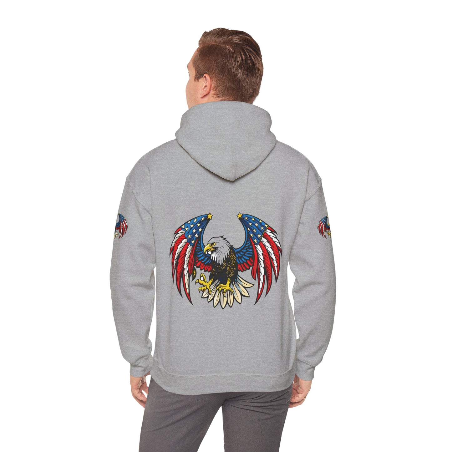 Princess Grace American Eagle Emblem Patriotic Unisex Hoodie