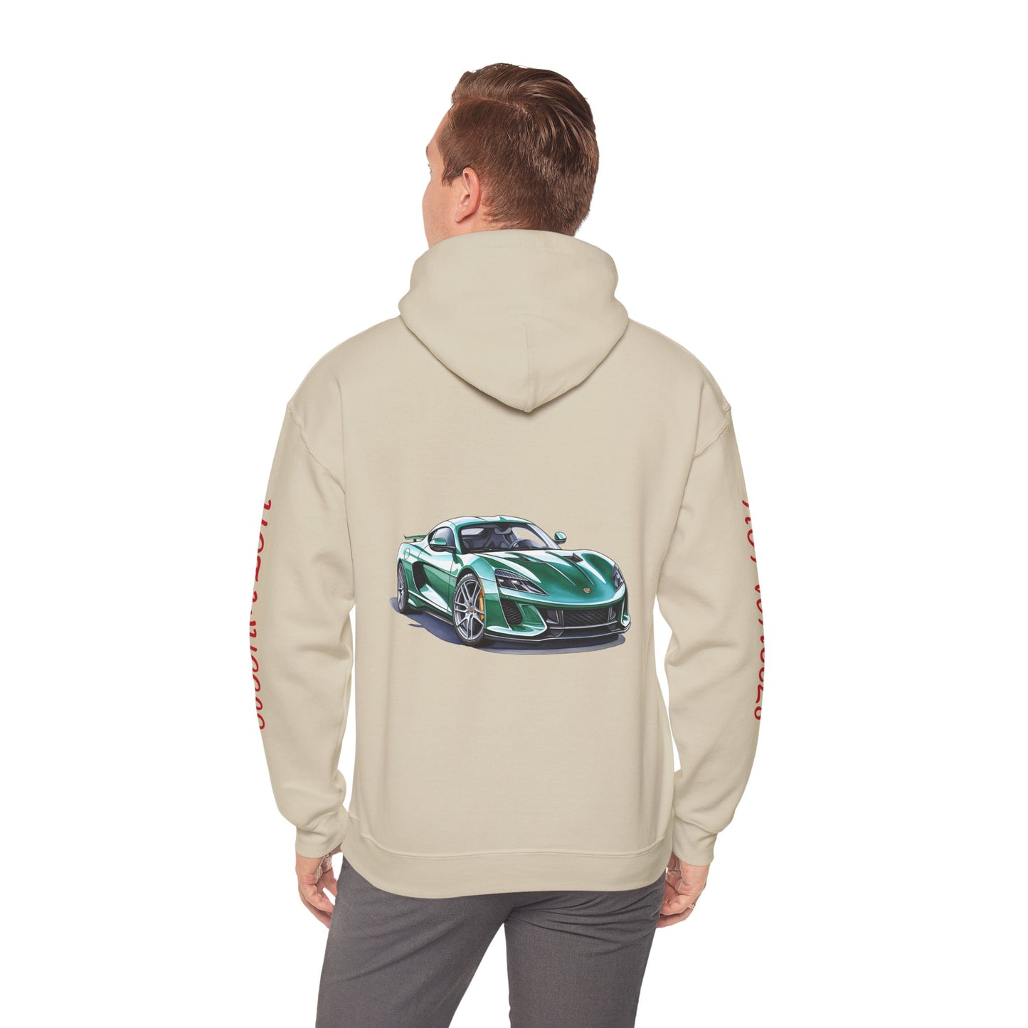 Princess Grace Hot Wheels Automotive Hoodie for Car Enthusiasts Unisex Heavy Blend Sweatshirt