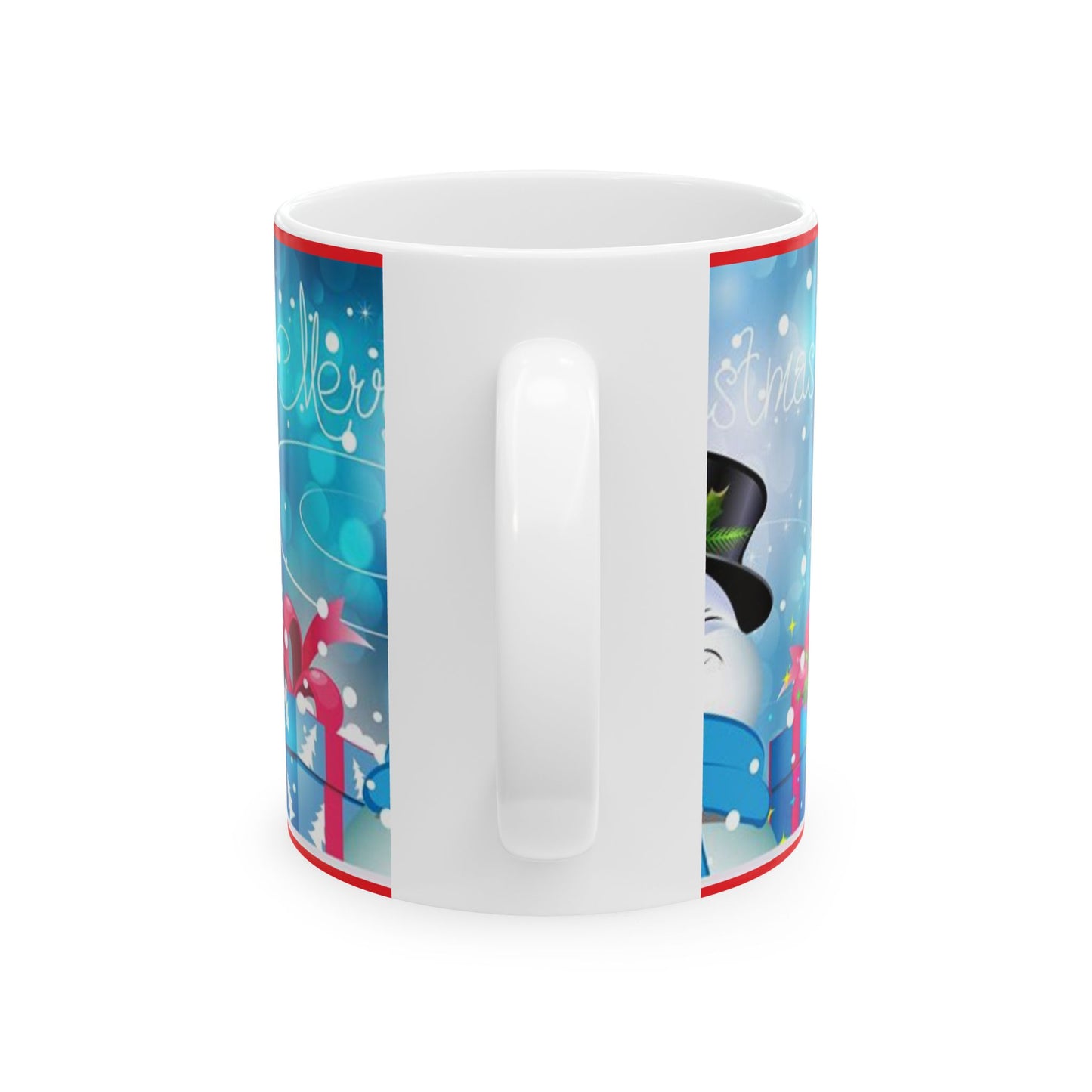 Princess Grace Festive Christmas Snowman Ceramic Mug 11oz & 15oz
