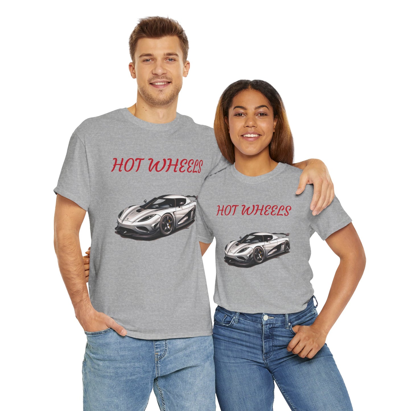 Princess Grace Hot Wheels Unisex Heavy Cotton Tee Car Enthusiast Shirt