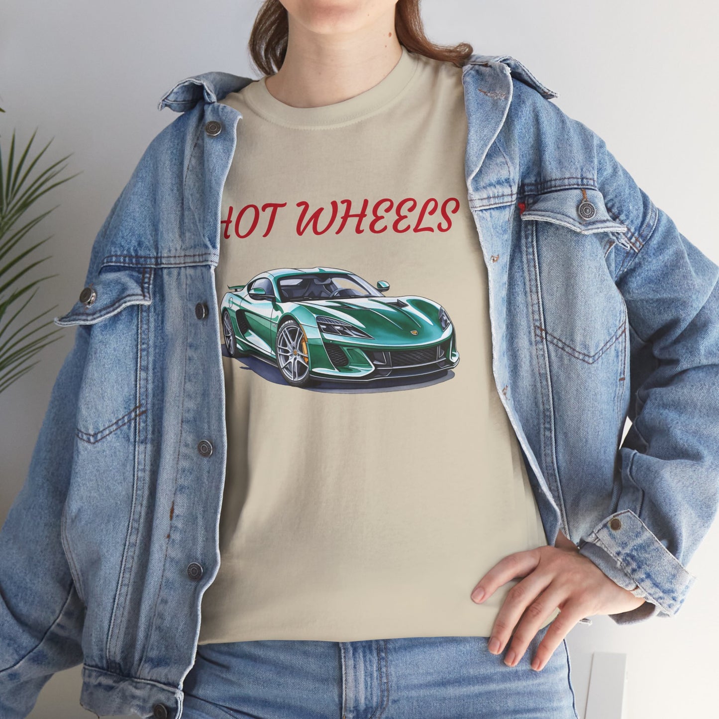 Princess Grace Hot Wheels Unisex Heavy Cotton Tee Car Lovers T-Shirt for Enthusiasts