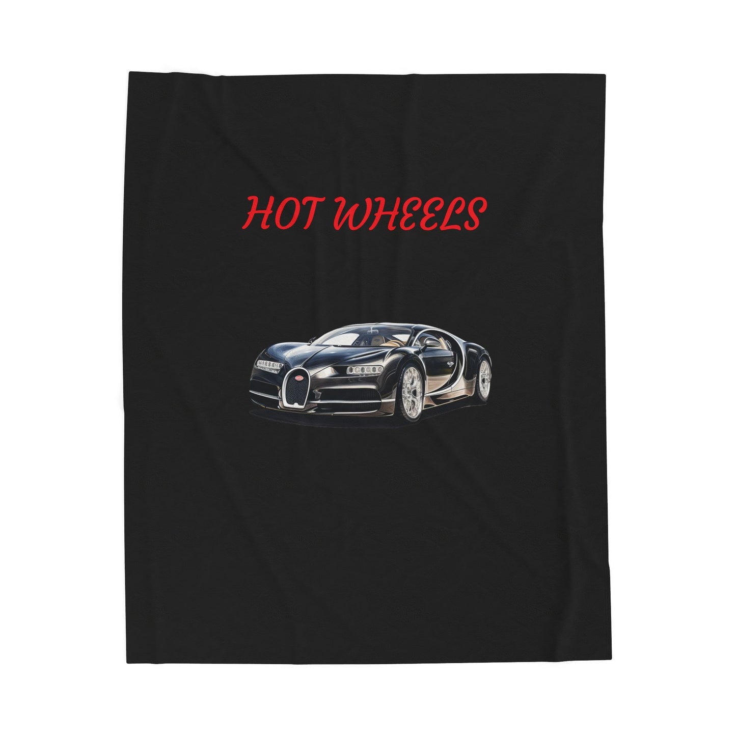Princess Grace Hot Wheels Velveteen Plush Blanket Cozy Car Themed Throw for Fans