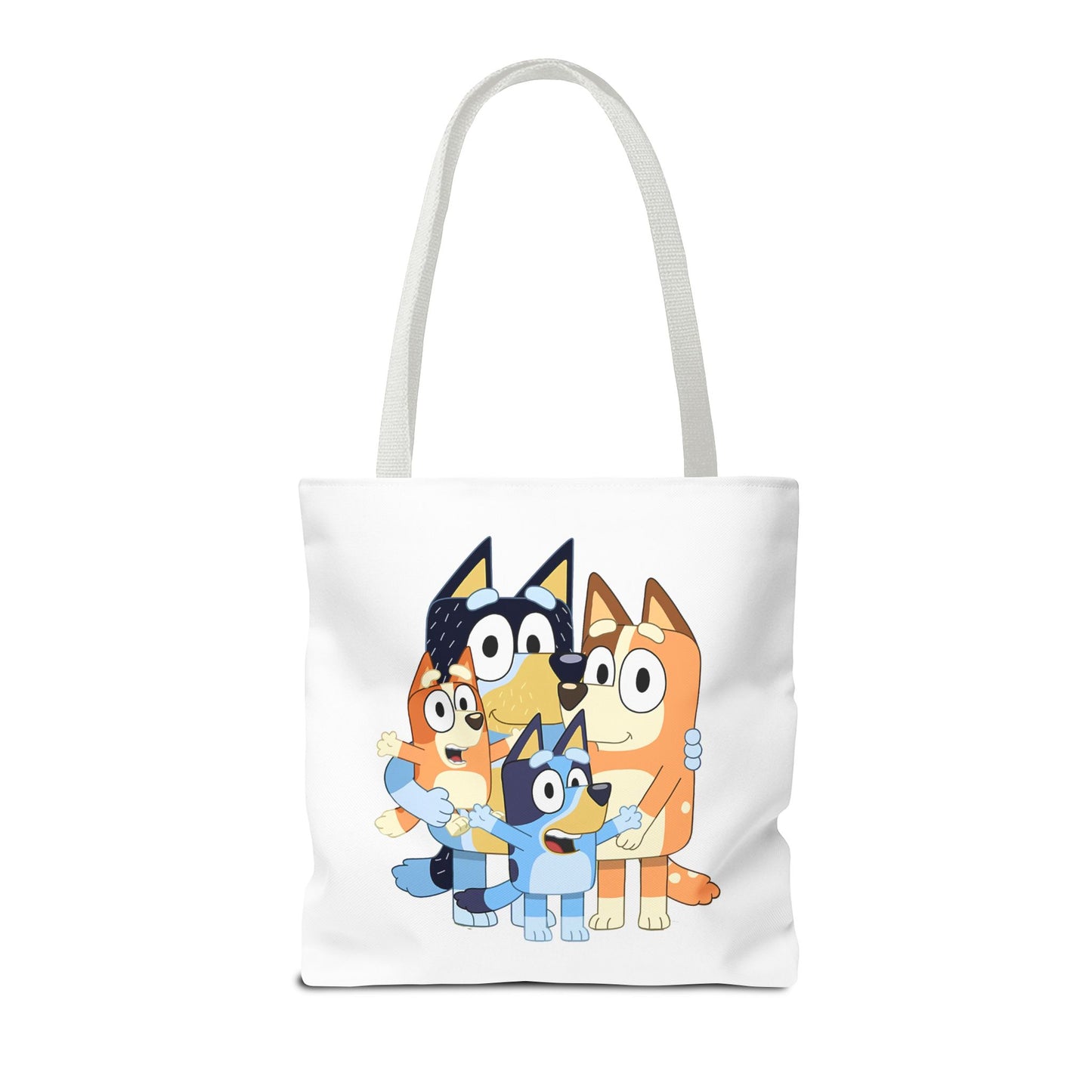 Princess Grace Bluey Family Tote Bag Cute and Fun for Kids and Parents