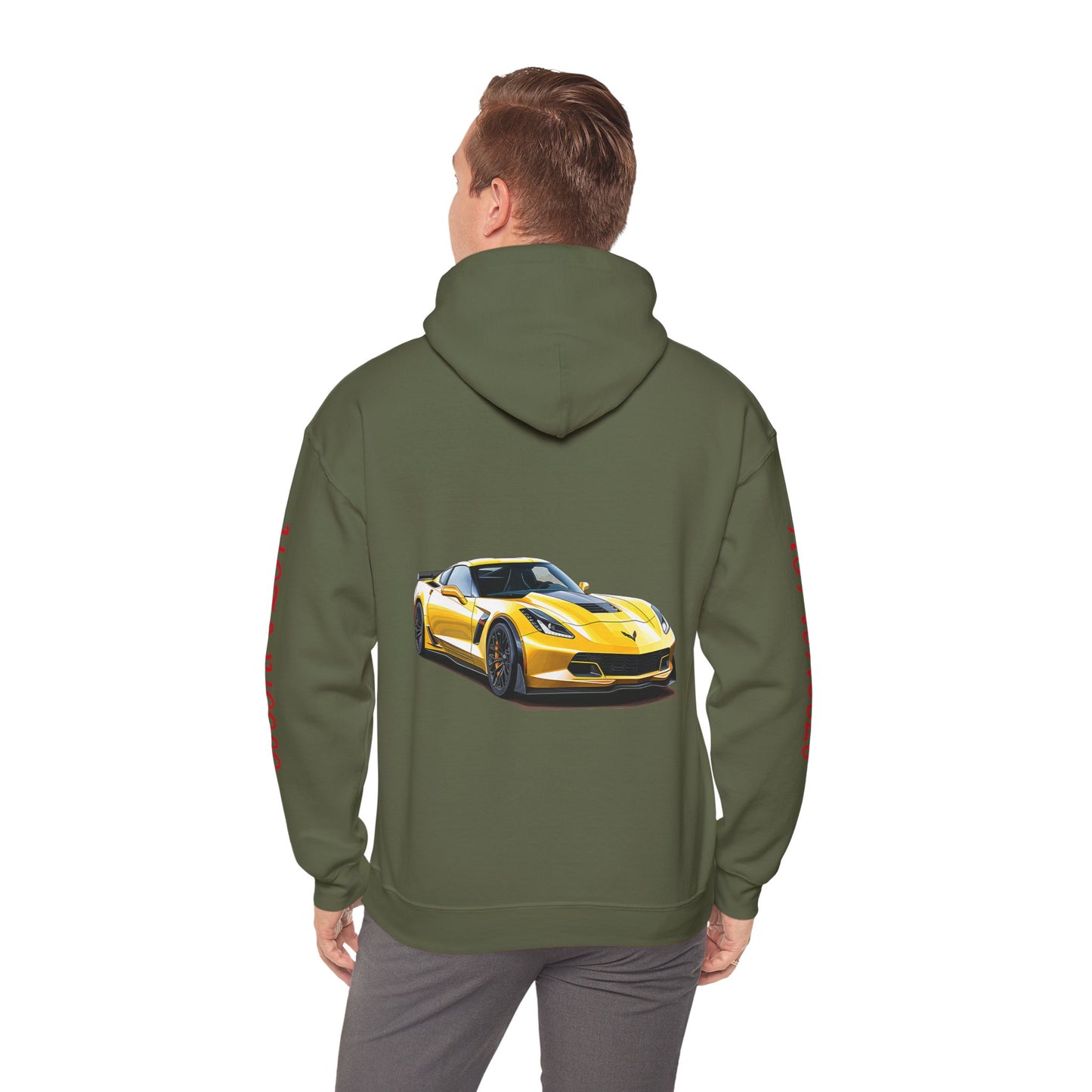 Princess Grace Hot Wheels Unisex Hoodie Retro Car Style Sweatshirt for Car Enthusiasts