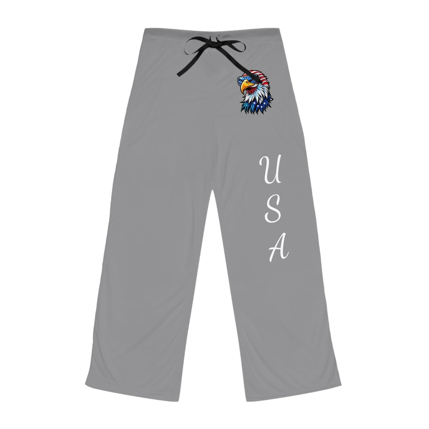 Princess Grace Patriotic Pajama Pants with Eagle Design