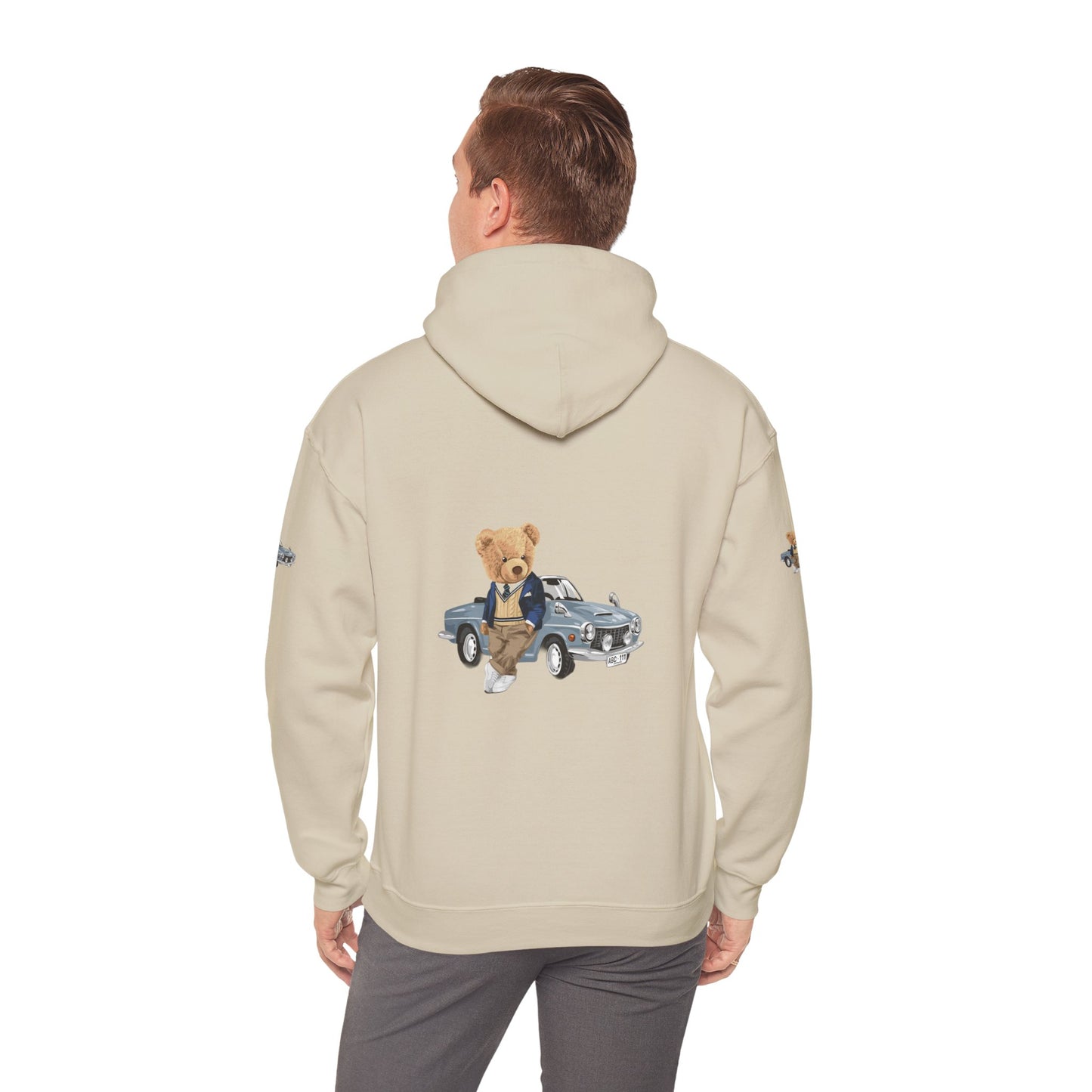 Princess Grace Luxury Bear Hoodie Chic & Cozy Unisex Sweatshirt