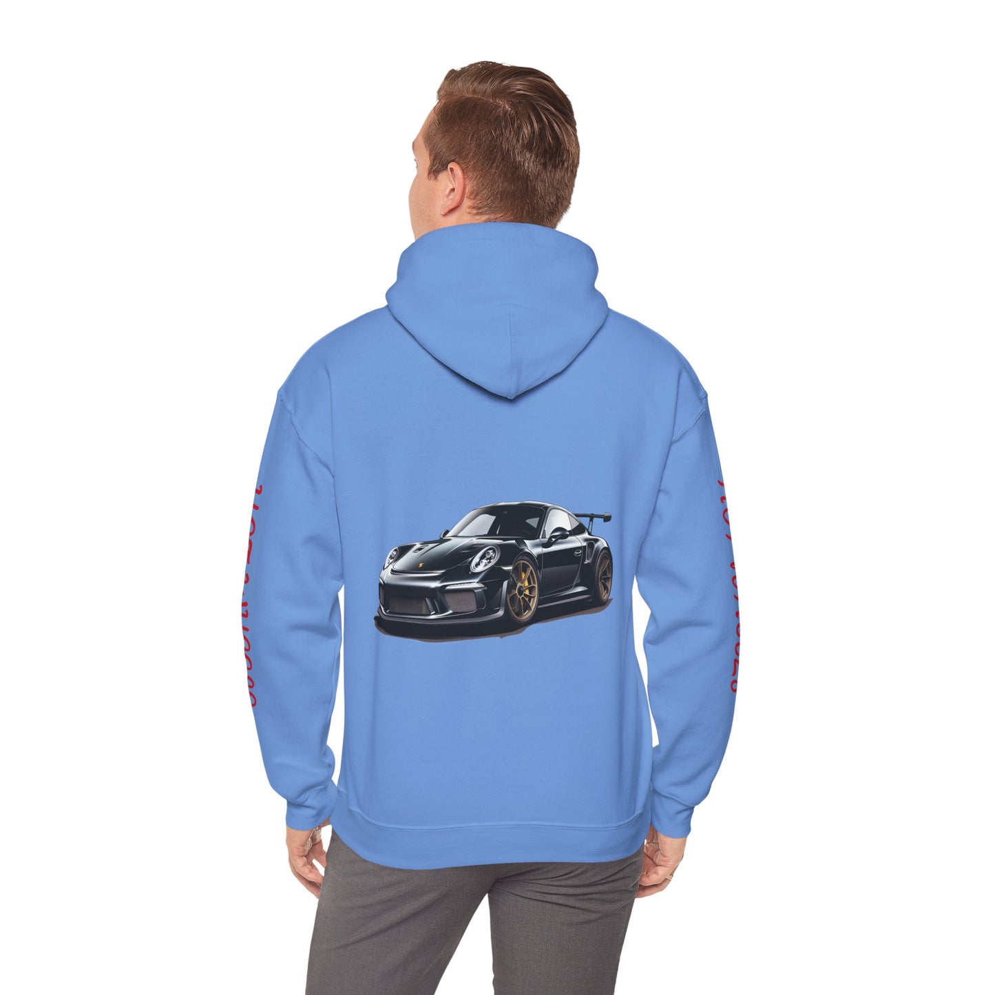 Princess Grace Hot Wheels Unisex Hooded Sweatshirt Passion for Cars and Racing Enthusiasts