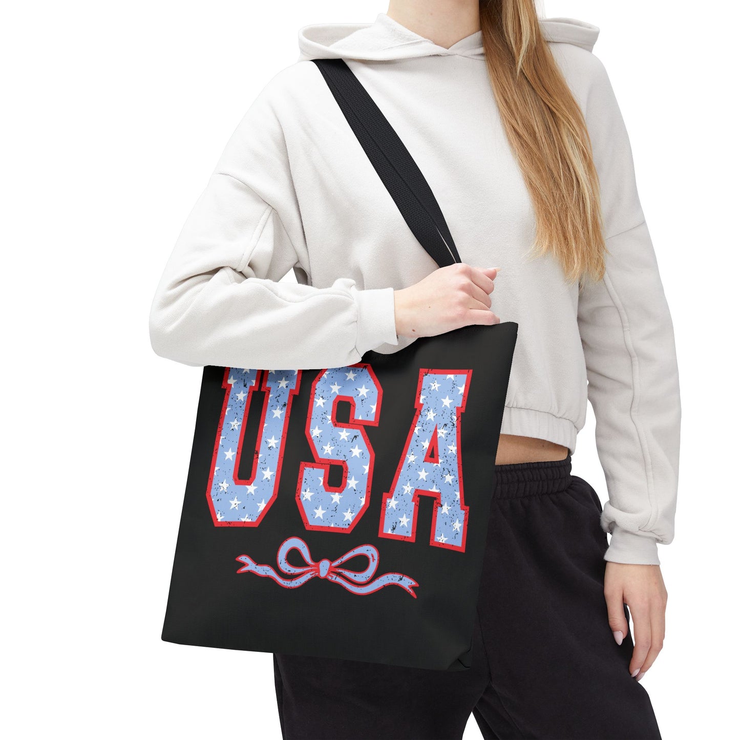 Princess Grace Patriotic USA Tote Bag Stylish & Versatile for Celebrations
