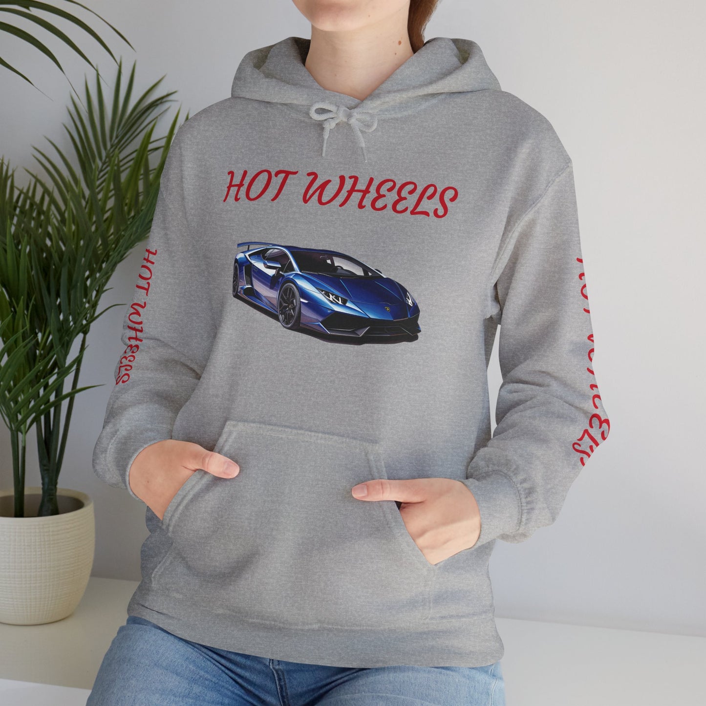 Princess Grace Hot Wheels Unisex Heavy Blend Hoodie Cool Car Graphic Sweatshirt for Auto Enthusiasts