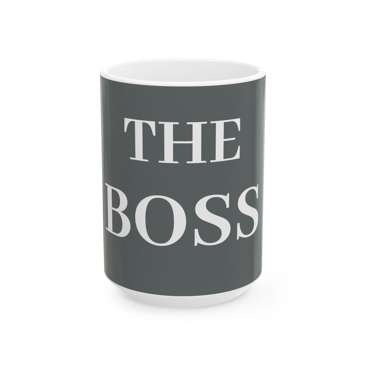 Princess Grace 'The Boss' Ceramic Coffee Mug 11oz & 15oz Options Perfect Gift for Leaders and Entrepreneurs