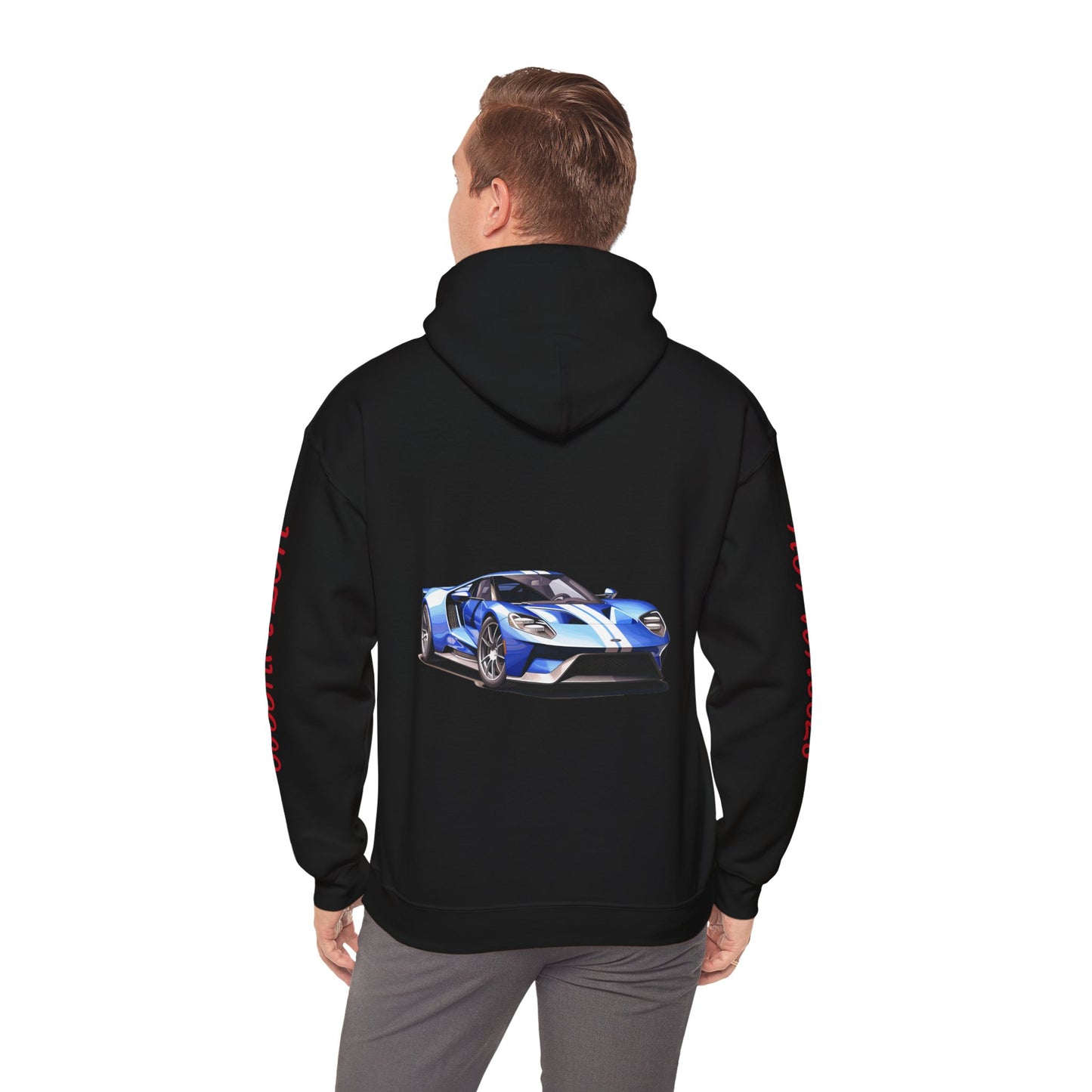 Princess Grace Hot Wheels Unisex Heavy Blend Hoodie Sporty Car Design for Car Enthusiasts