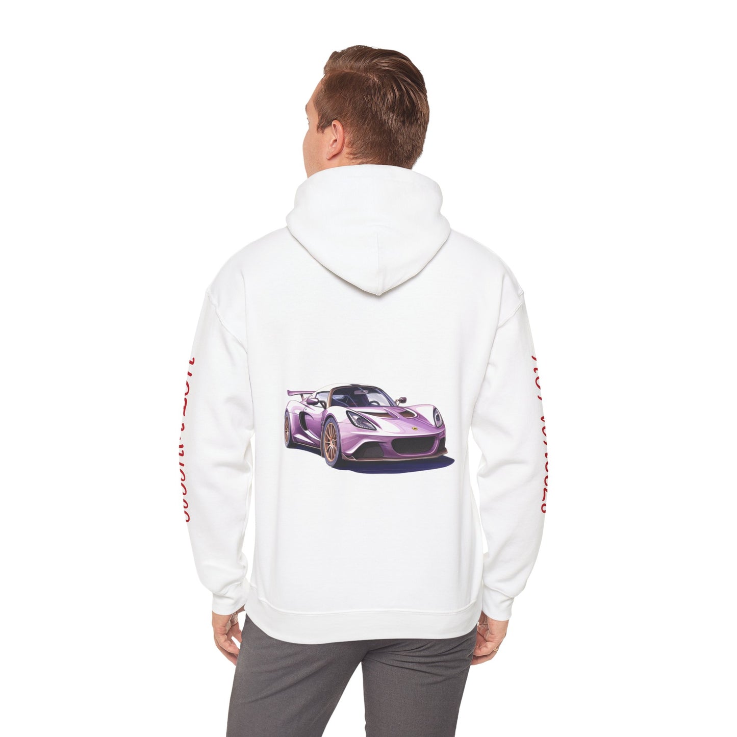 Princess Grace Retro Hot Wheels Unisex Hoodie Cool Car Graphic Sweatshirt