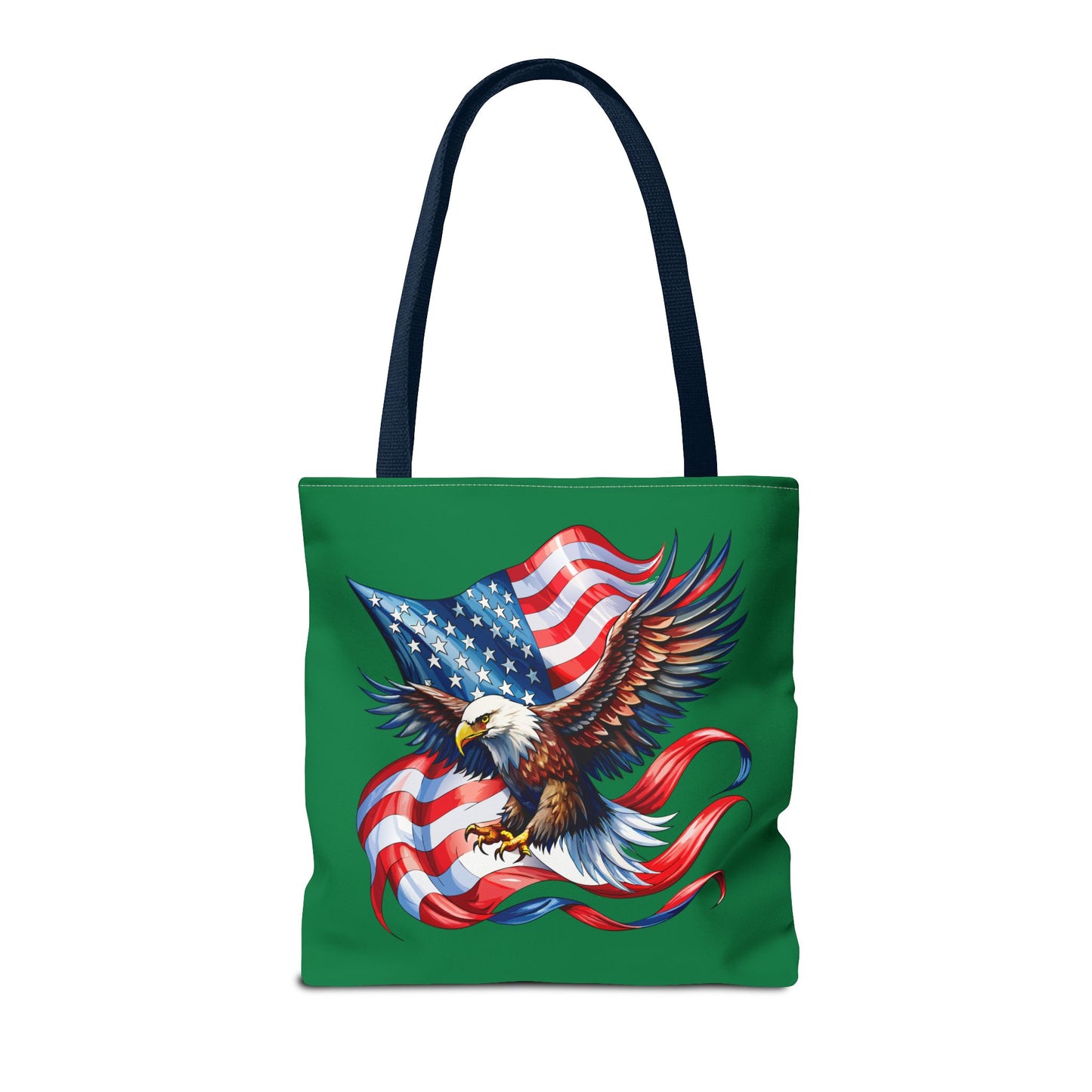 Princess Grace Patriotic Eagle Tote Bag American Flag Design for Independence Day