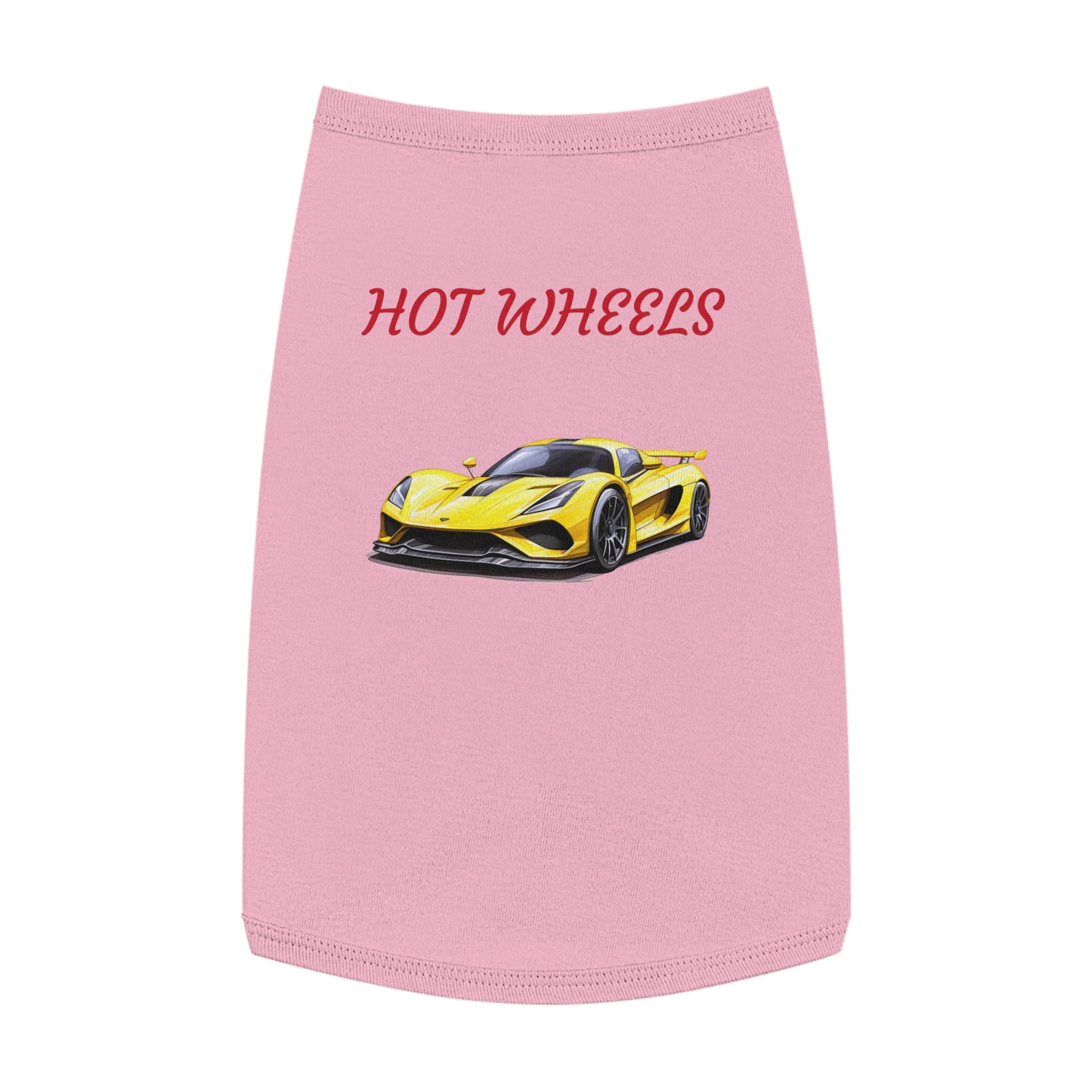 Princess Grace Hot Wheels Pet Tank Top Fun Stylish Apparel for Car Lovers Pets