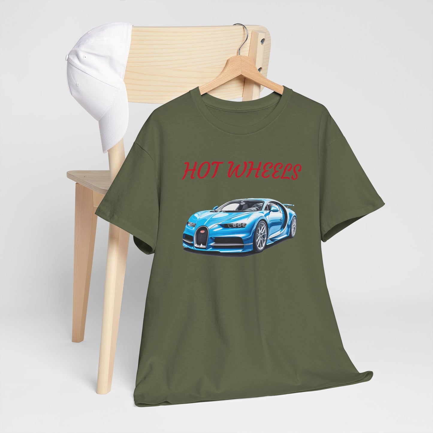 Princess Grace Cool Car Lover Unisex Heavy Cotton Tee Hot Wheels Graphic T-Shirt