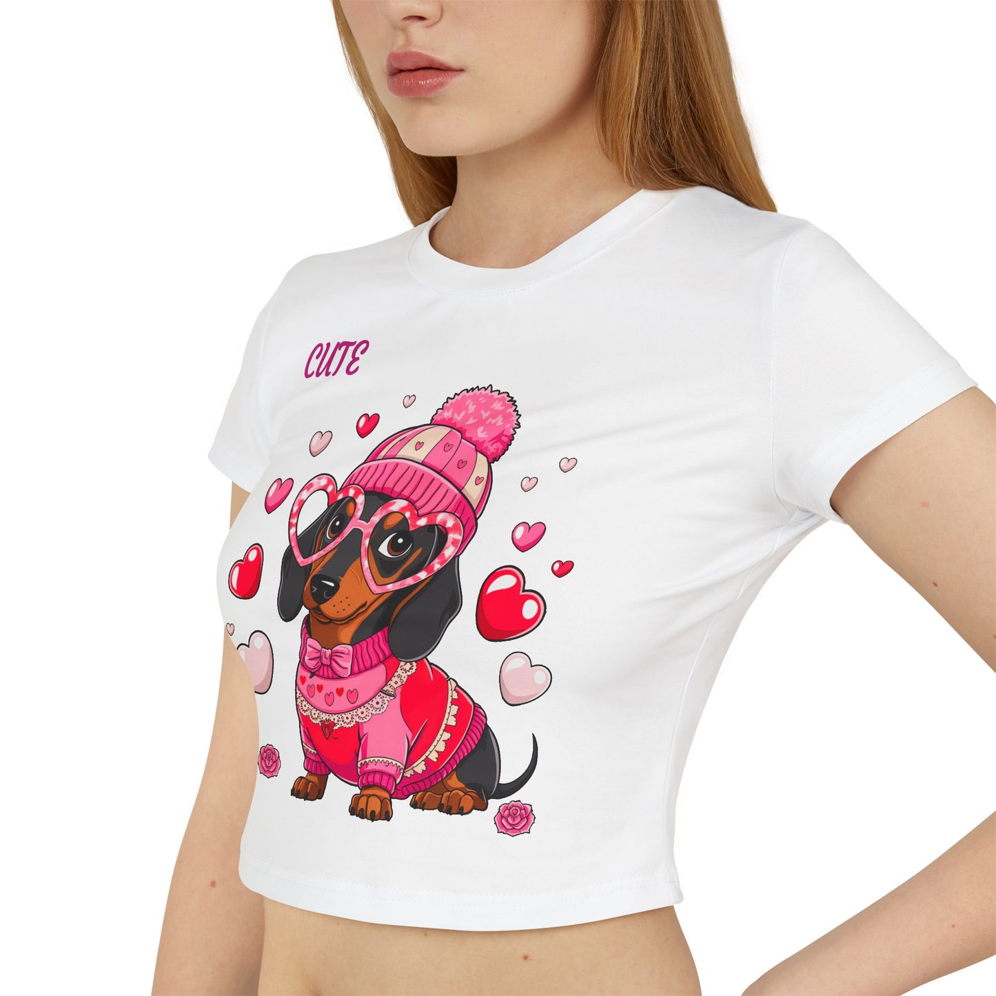 Princess Grace Cute Dog Lovers Baby Tee