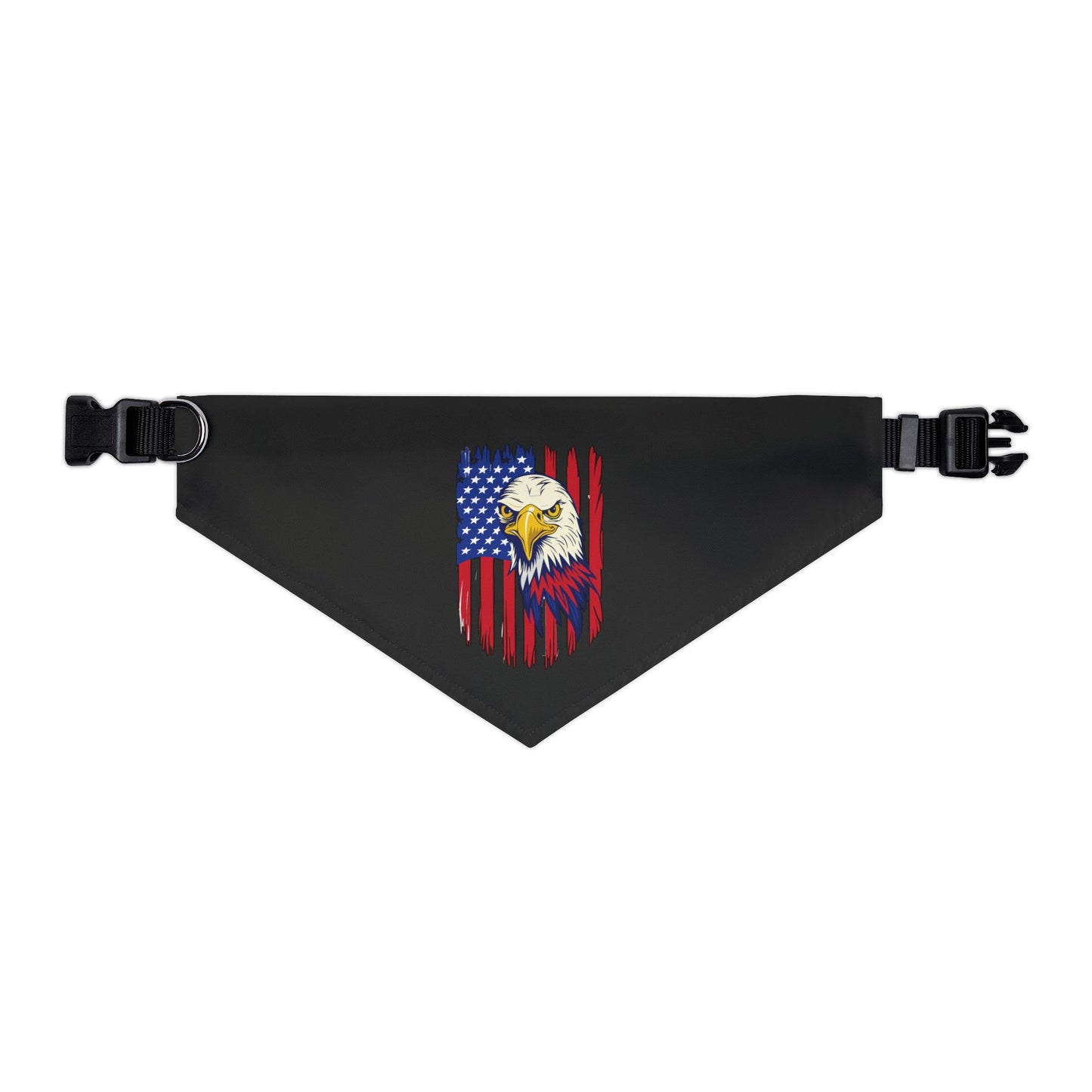 Princess Grace Patriotic Pet Bandana Collar USA Flag Design for Dogs