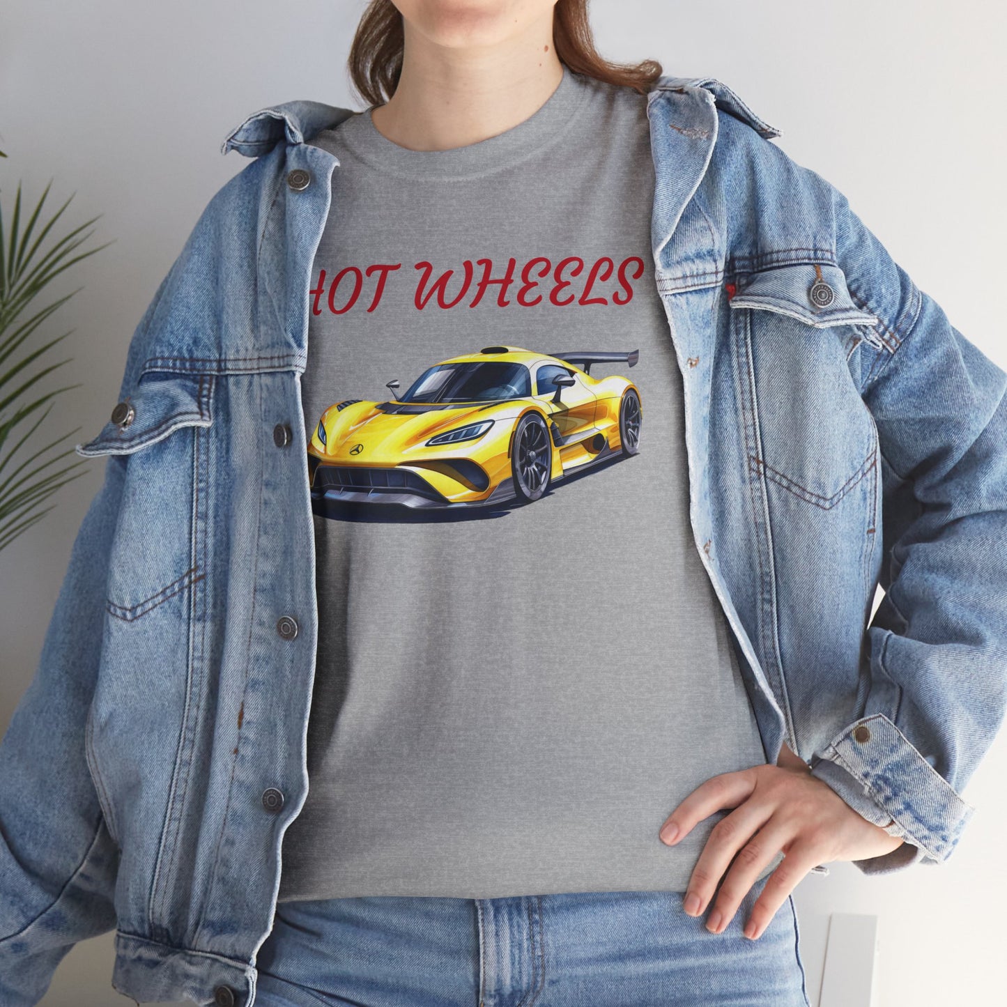 Princess Grace Hot Wheels Unisex Heavy Cotton Tee Perfect for Car Enthusiasts