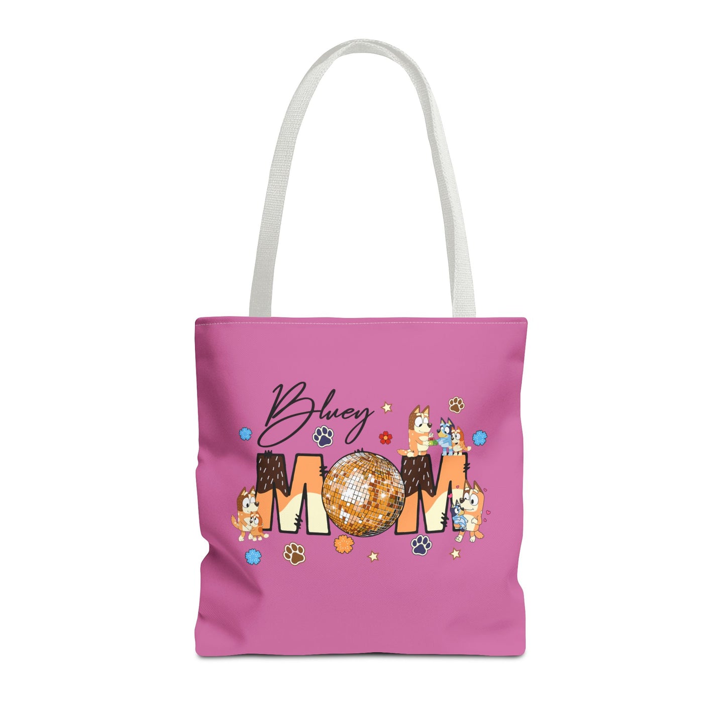 Princess Grace Bluey Mom Tote Bag ideal Gift for Dog Lovers