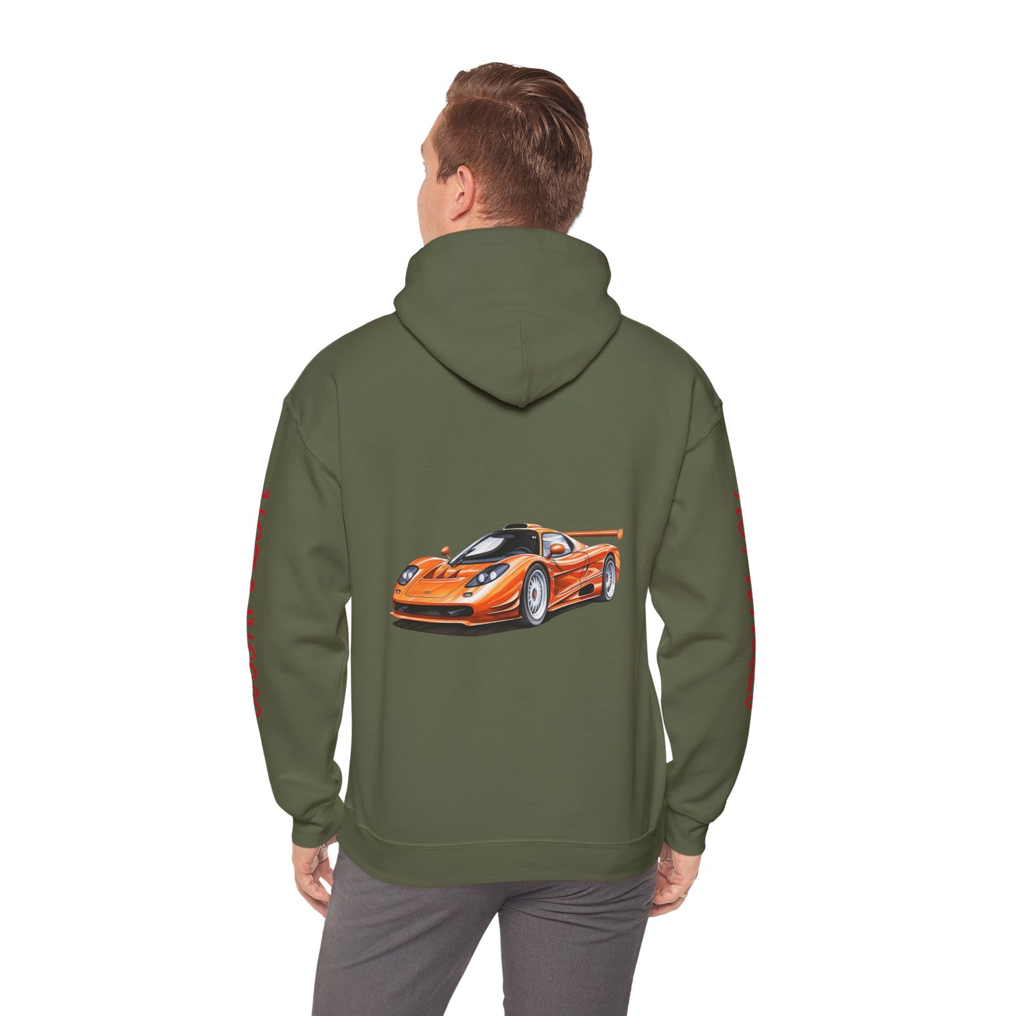 Princess Grace Hot Wheels Unisex Heavy Blend Hooded Sweatshirt Vintage Car Design