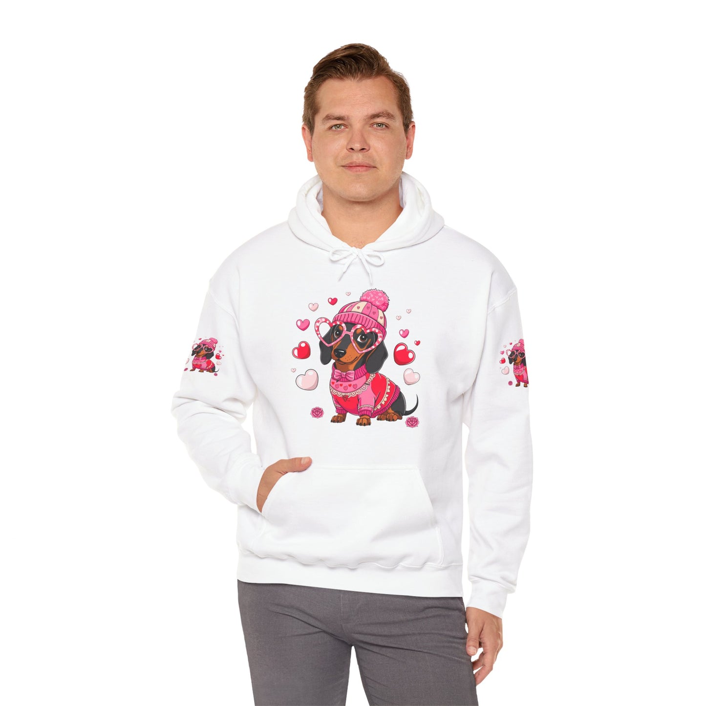 Princess Grace Cute Dachshund Love Sweatshirt for Dog Lovers