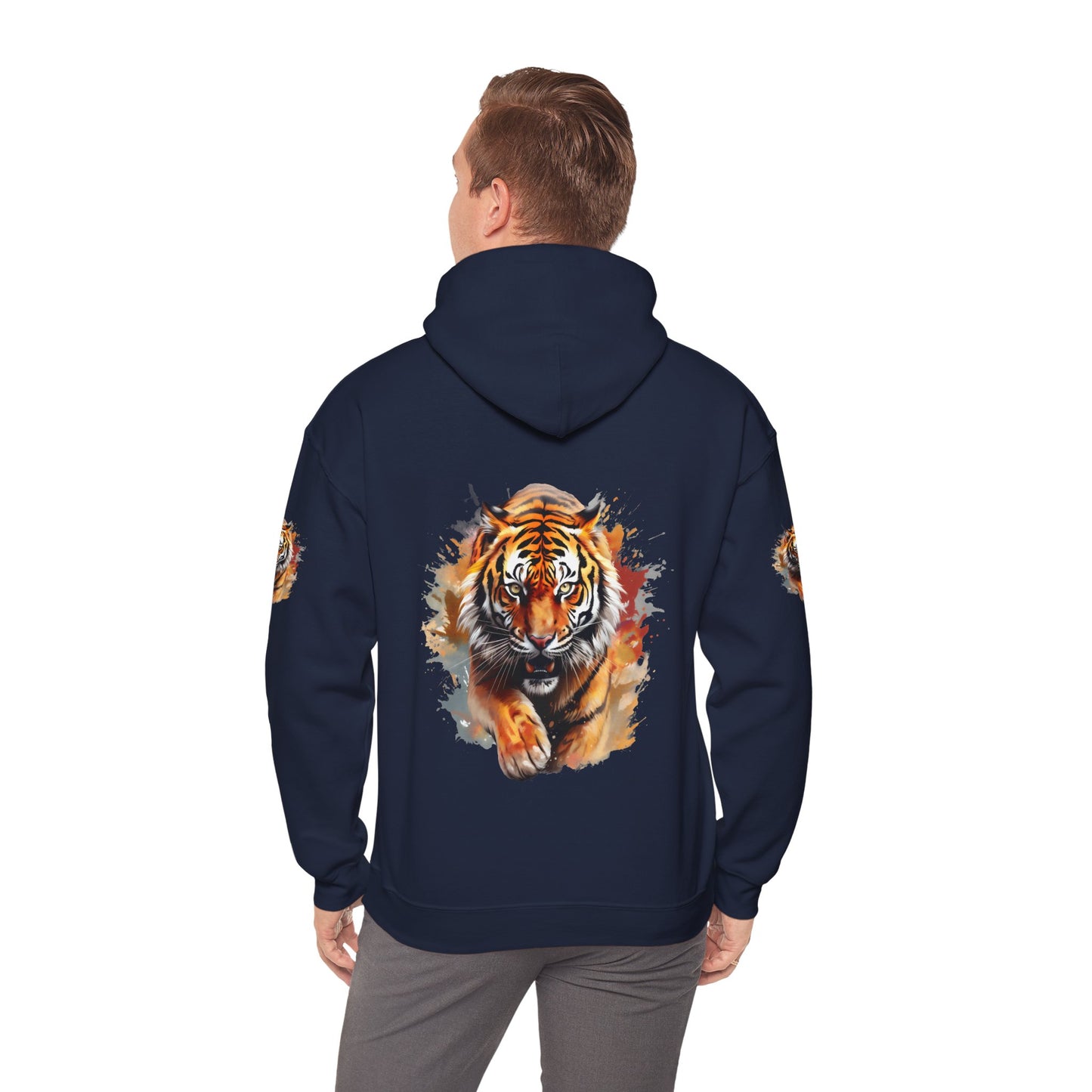 Princess Grace Fierce Tiger Graphic Unisex Heavy Blend Hoodie