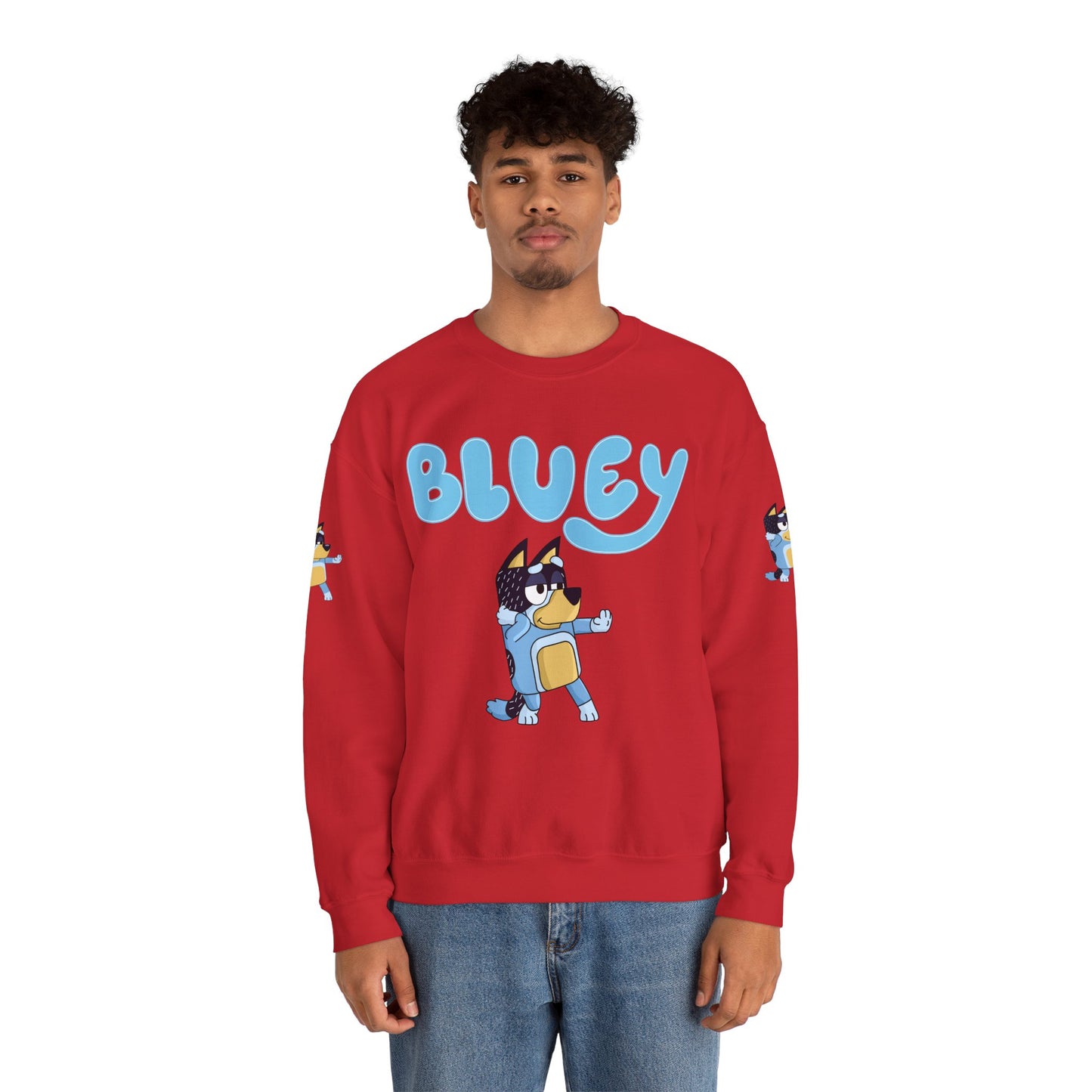 Princess Grace Bluey Character Unisex Crewneck Sweatshirt Cozy and Fun