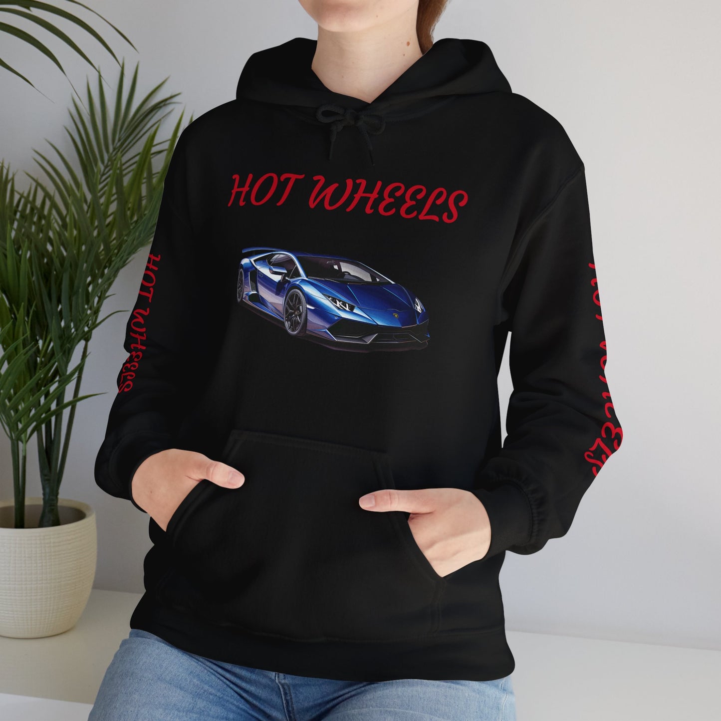 Princess Grace Hot Wheels Unisex Heavy Blend Hoodie Cool Car Graphic Sweatshirt for Auto Enthusiasts