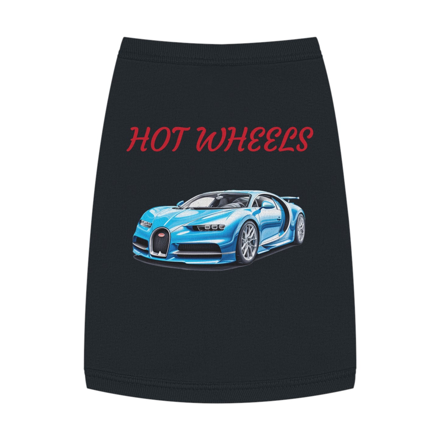 Princess Grace Hot Wheels Pet Tank Top Sporty Style for Car Lovers