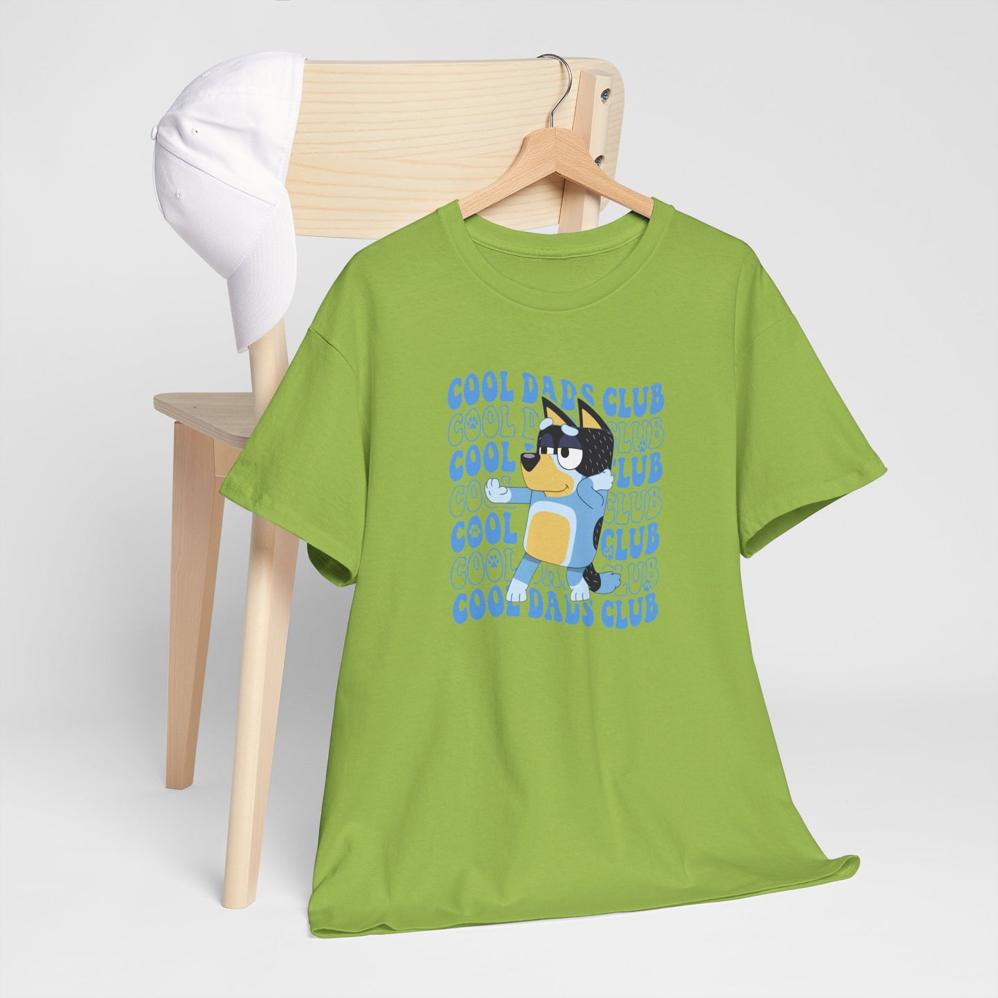 Princess Grace Bluey Cool Dads Club Unisex Heavy Cotton Tee