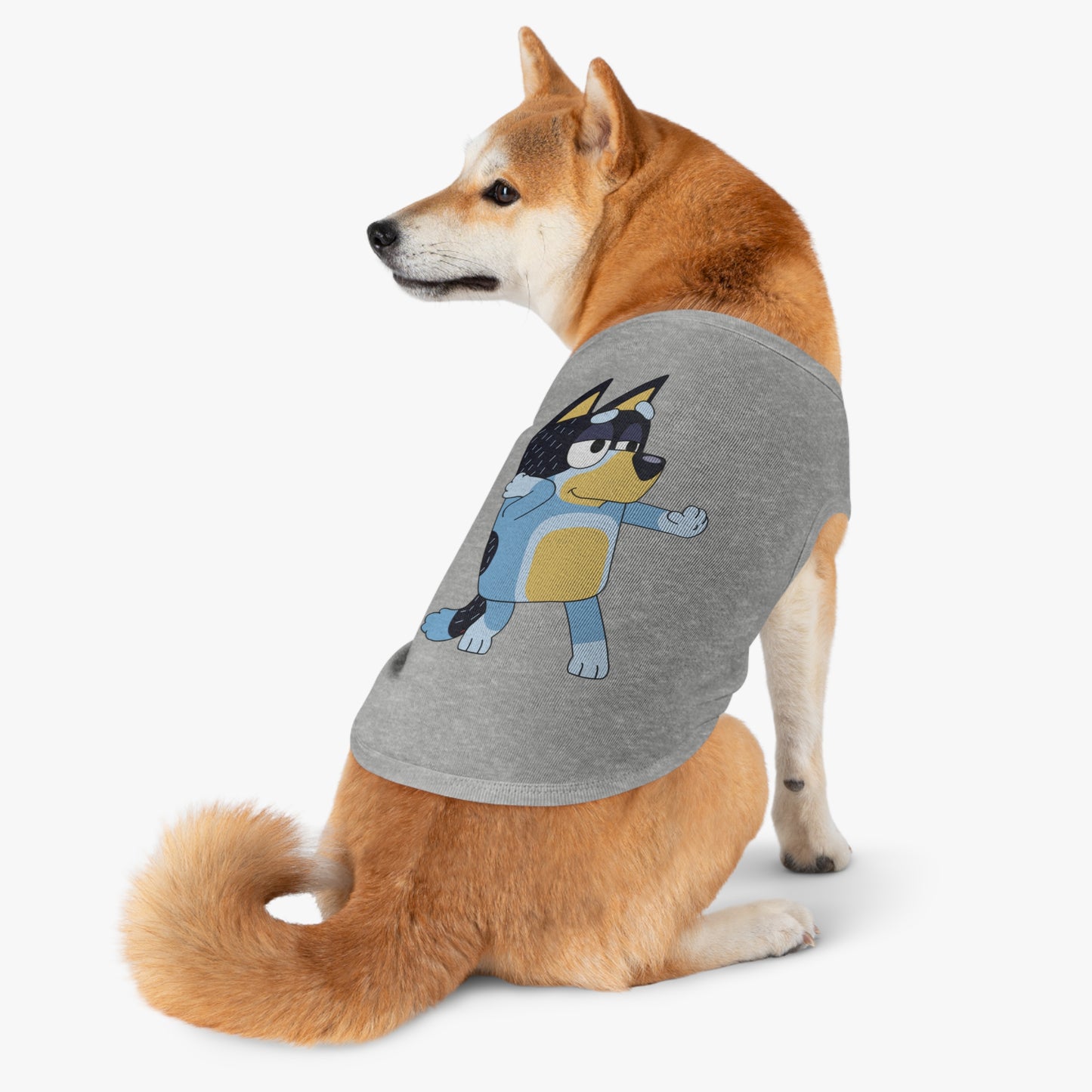 Princess Grace BLUEY Cute Cartoon Pet Tank Top for Dogs Summer Apparel