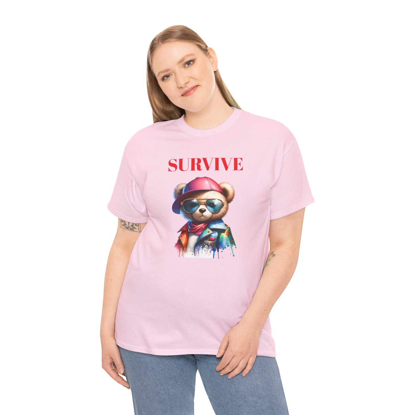 Princess Grace SURVIVE Unisex Heavy Cotton Tee