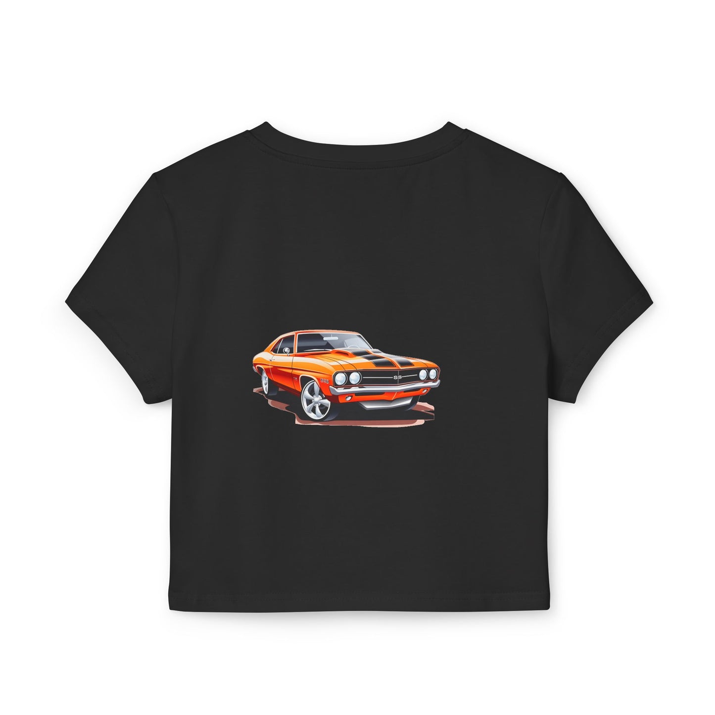 Princess Grace Vintage Hot Wheels Women's Baby Tee Retro Car Graphic Crop Top