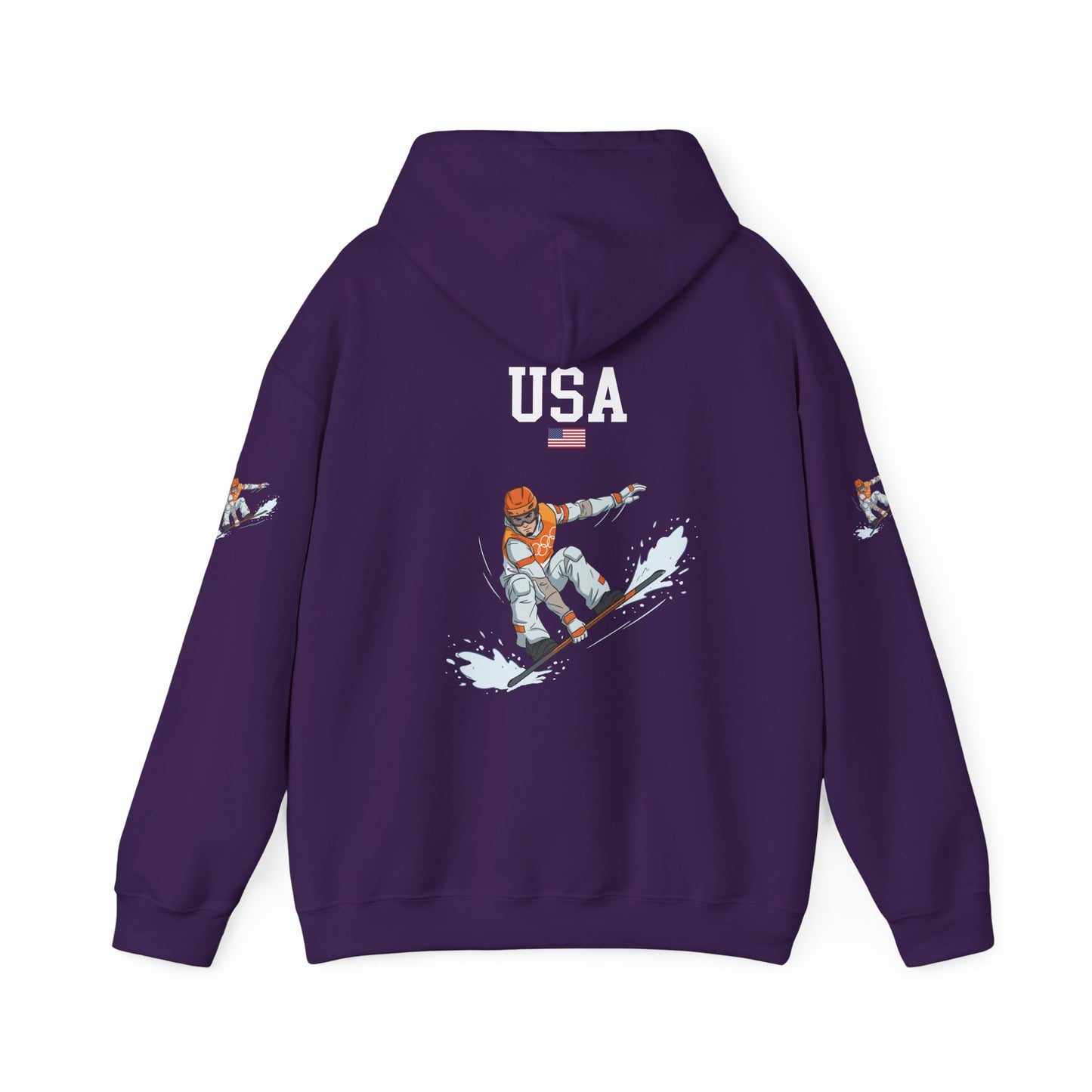 Princess Grace TEAM USA Unisex Heavy Blend Hooded Sweatshirt