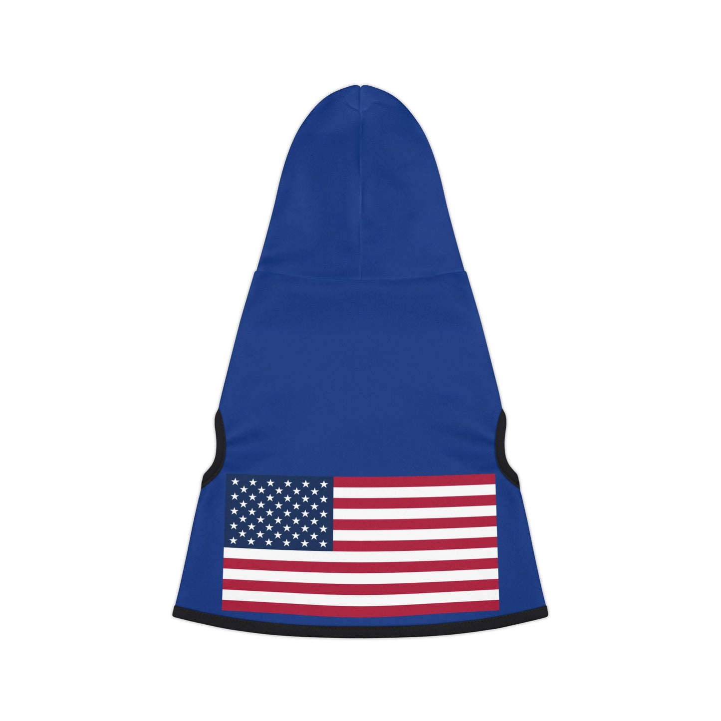 Princess Grace Patriotic Pet Hoodie with American Flag Design