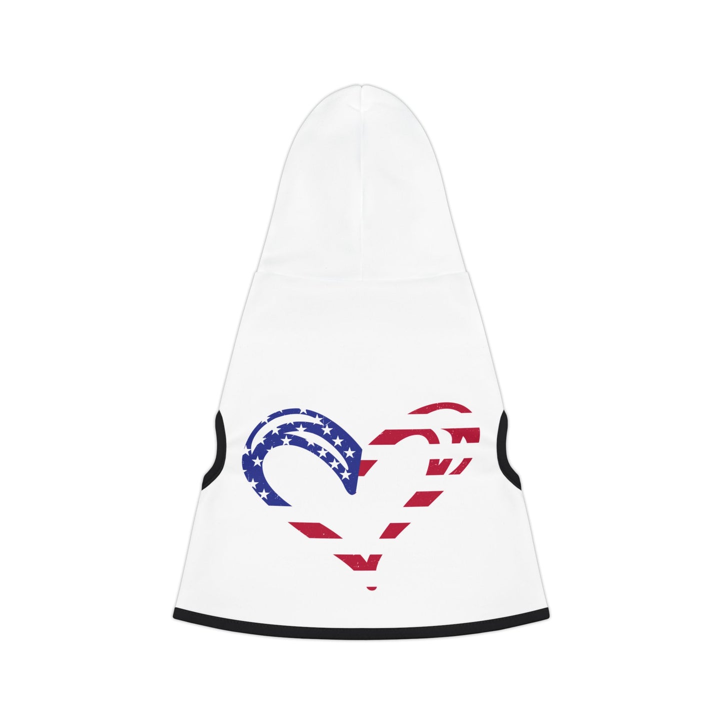 Princess Grace Patriotic Pet Hoodie Stylish Dog Apparel for Independence Day