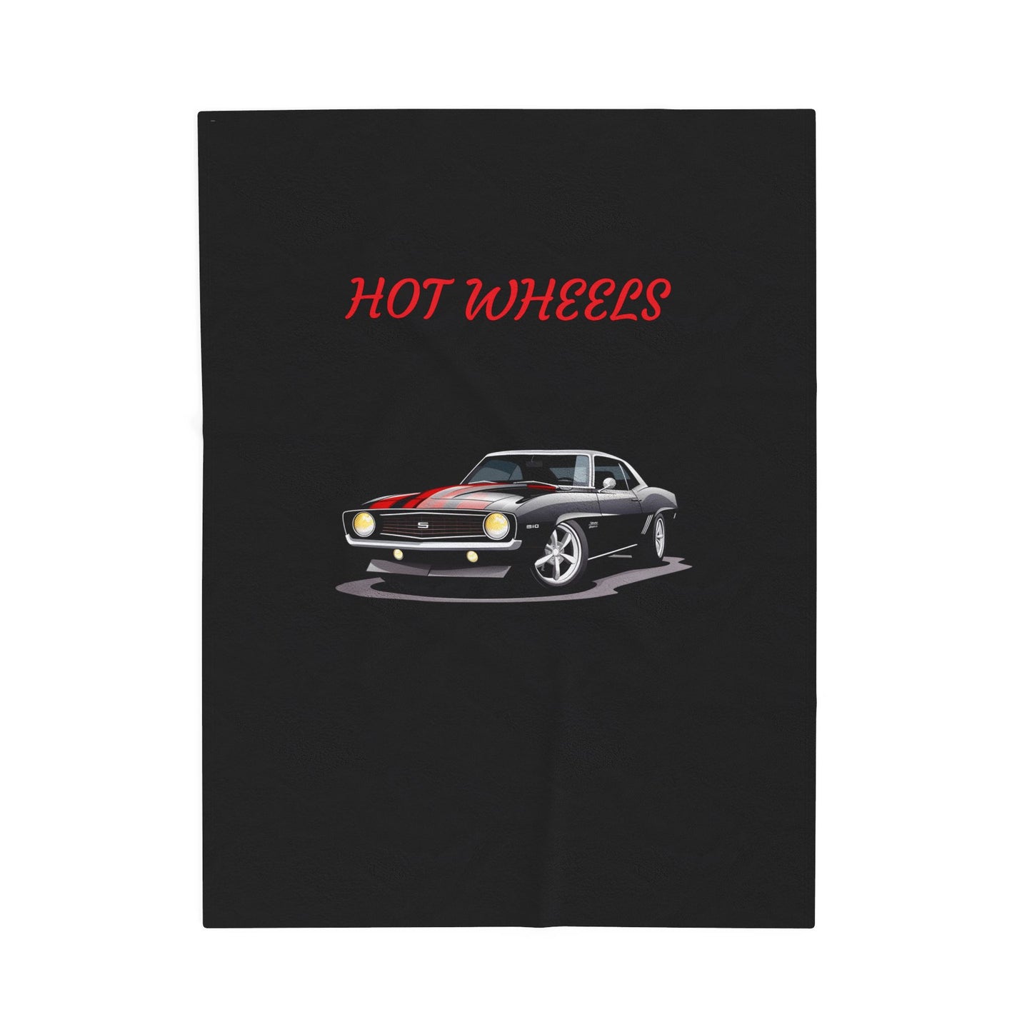 Princess Grace Hot Wheels Velveteen Plush Blanket Cozy Throw for Car Enthusiasts