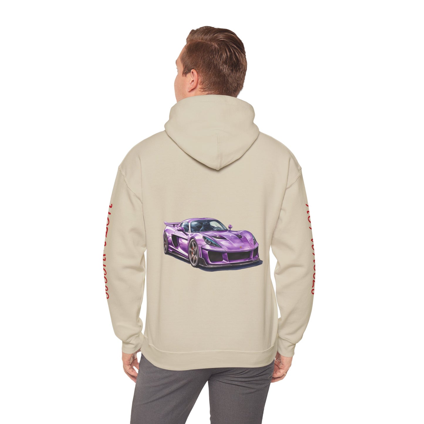 Princess Grace Hot Wheels Unisex Hoodie Cool Car Design for Auto Lovers