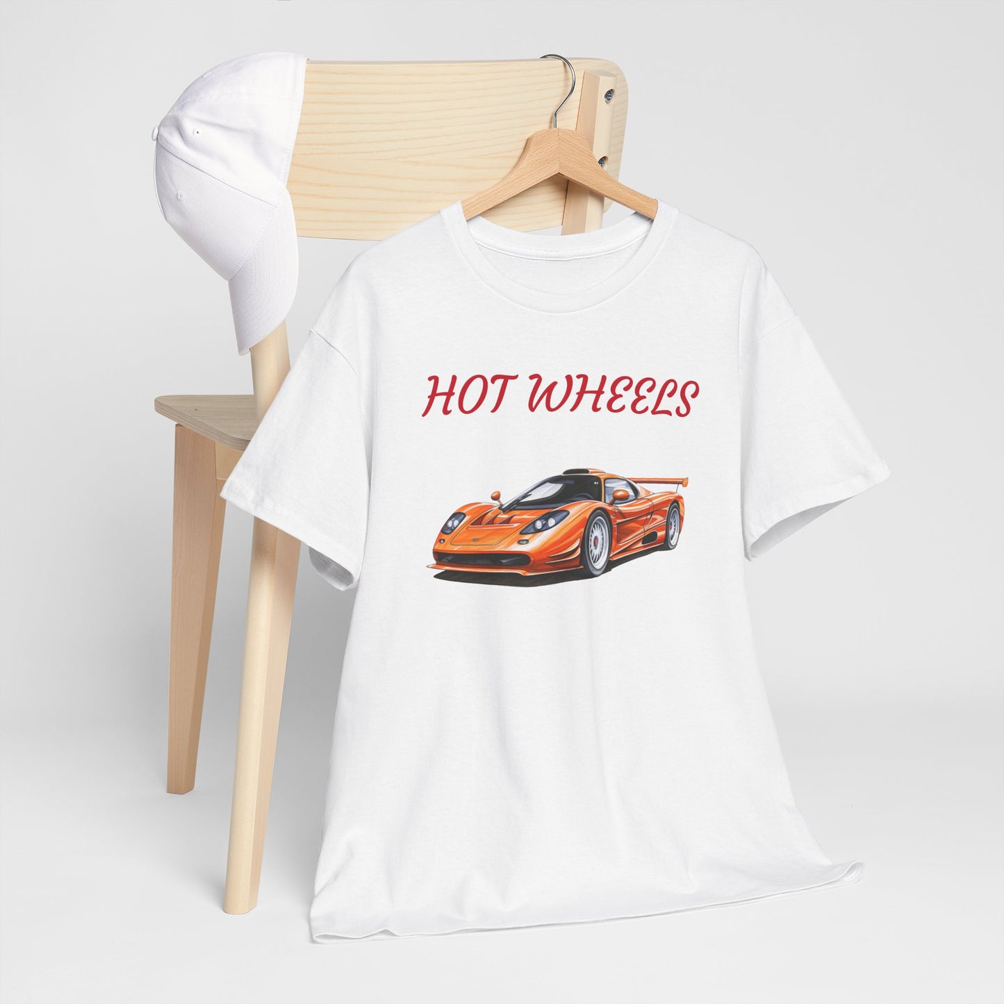 Princess Grace Hot Wheels Unisex Heavy Cotton Tee Vintage Car Graphic T-Shirt for Car Enthusiasts