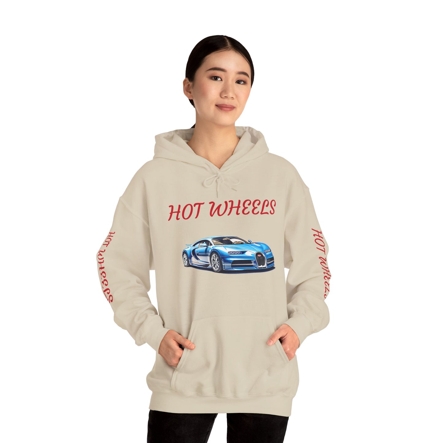 Princess Grace Hot Wheels Unisex Hoodie Cool Car Design Perfect for Automotive Enthusiasts